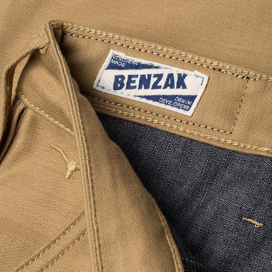 Benzak Denim Developers - BC-01 - TAPERED CHINO - 10 oz. Golden Brown Military Twill - Image 3