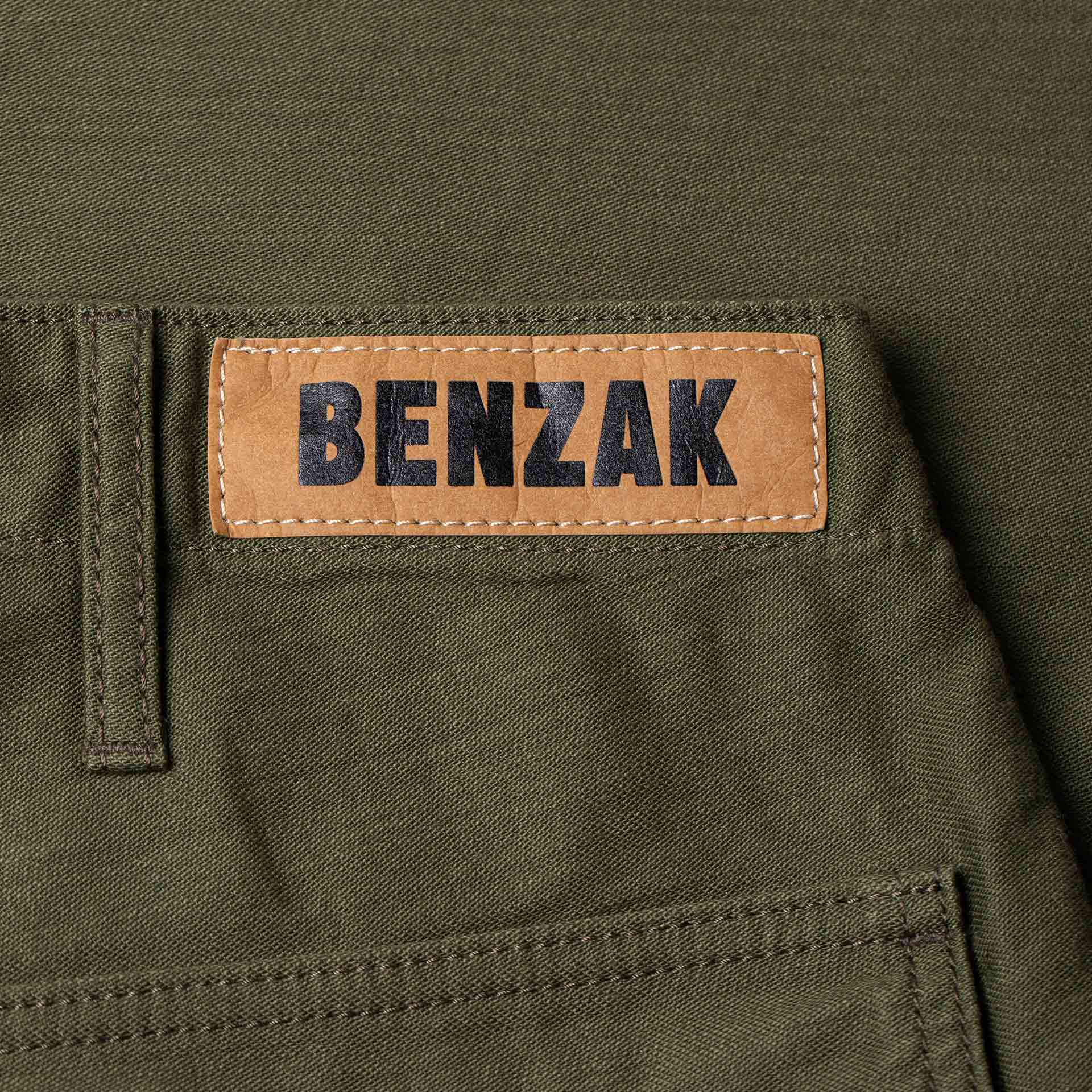 Benzak Denim Developers - BP-07 Loose Fatigue Pant - 10oz Olive Drab Military Twill - Image 9