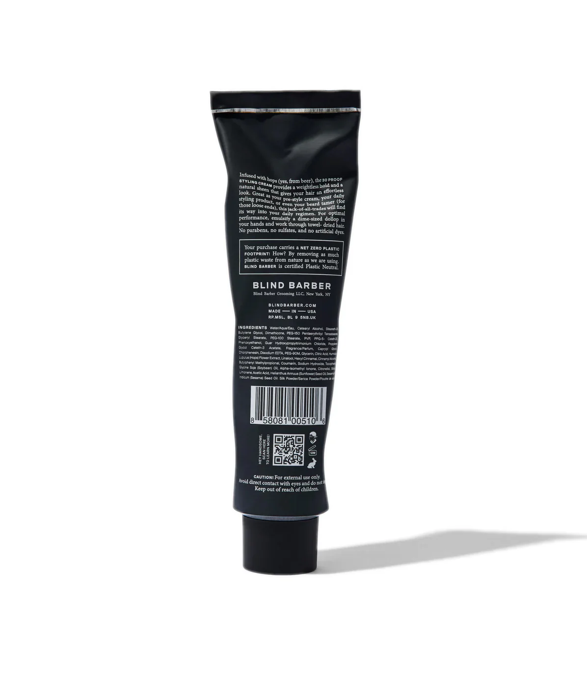 Blind Barber - 30 Proof Styling Cream - Image 2