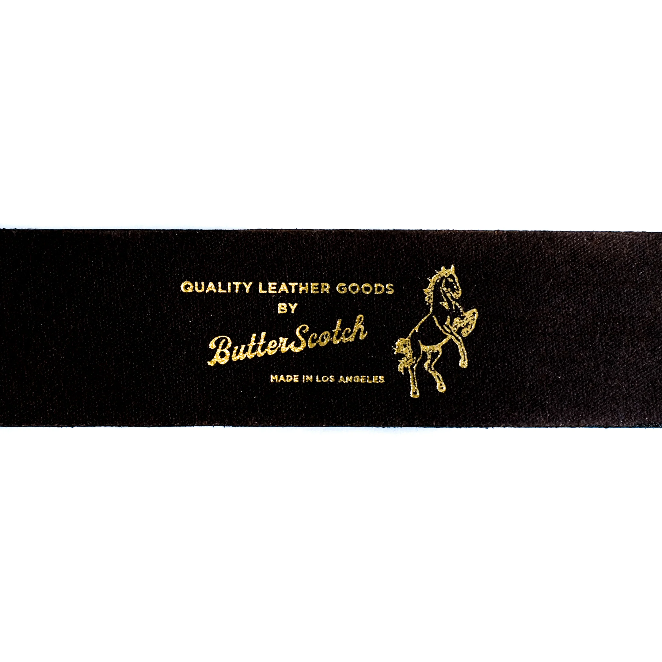 ButterScotch - 1.5" Roller Bar Belt - Black & Nickel - Image 3