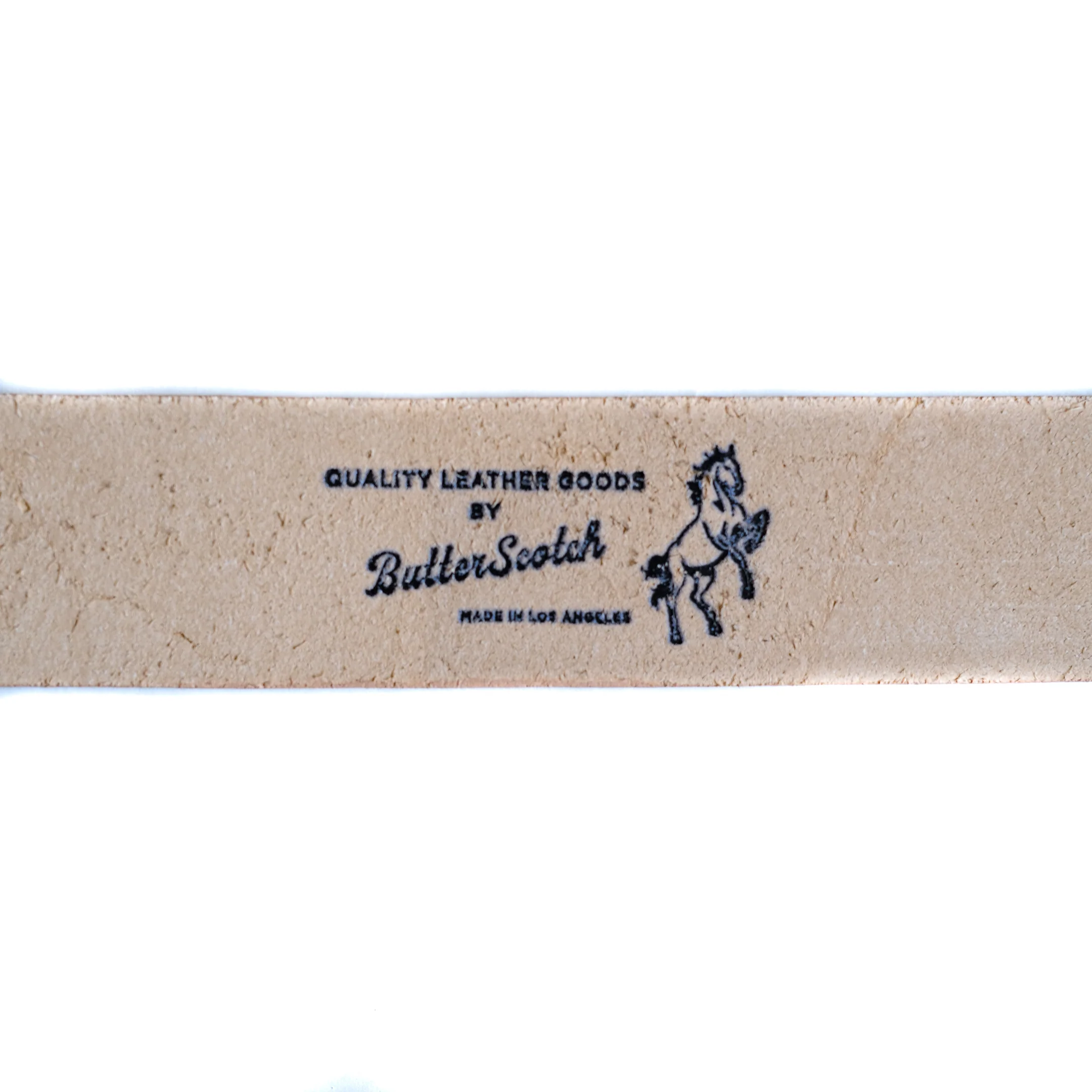 ButterScotch - 1.5" Roller Bar Belt - Natural & Nickel - Image 3