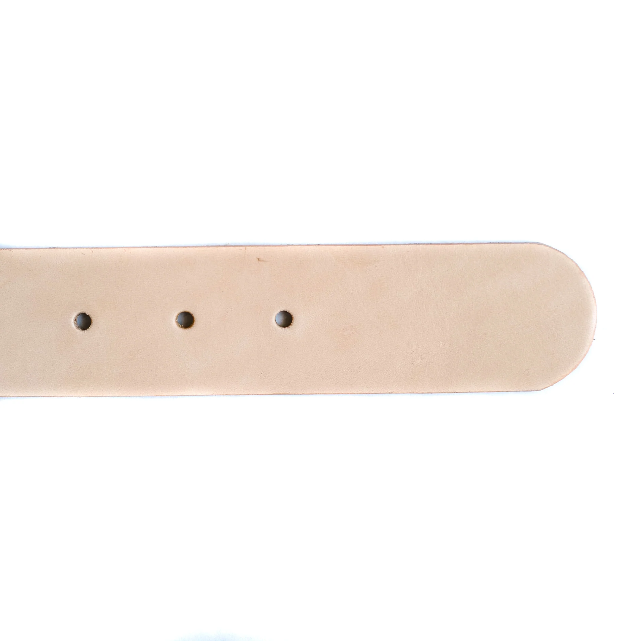 ButterScotch - 1.5" Roller Bar Belt - Natural & Nickel - Image 5