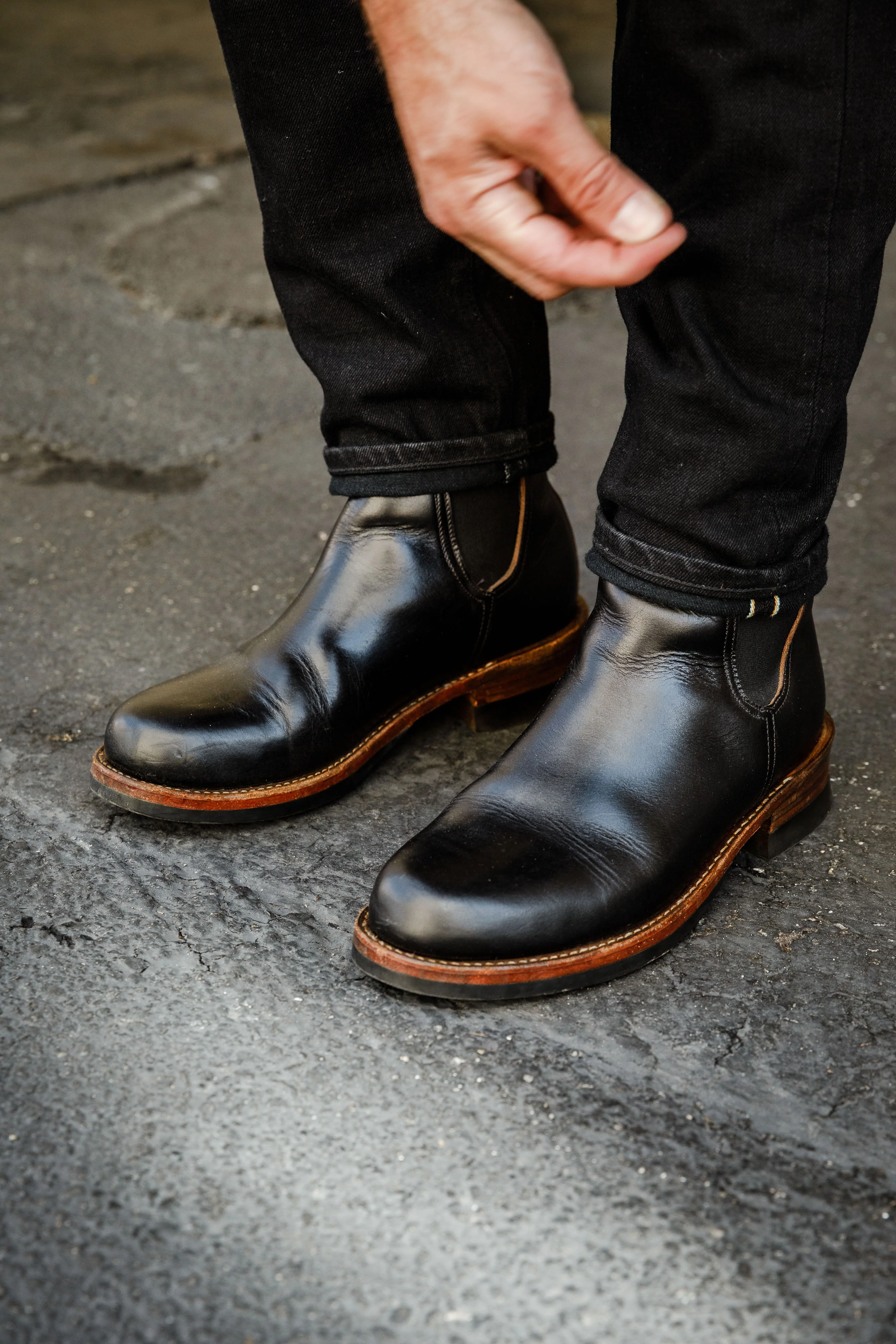 ButterScotch Boots - Clubman Chelsea - Black Chromexcel - Image 7