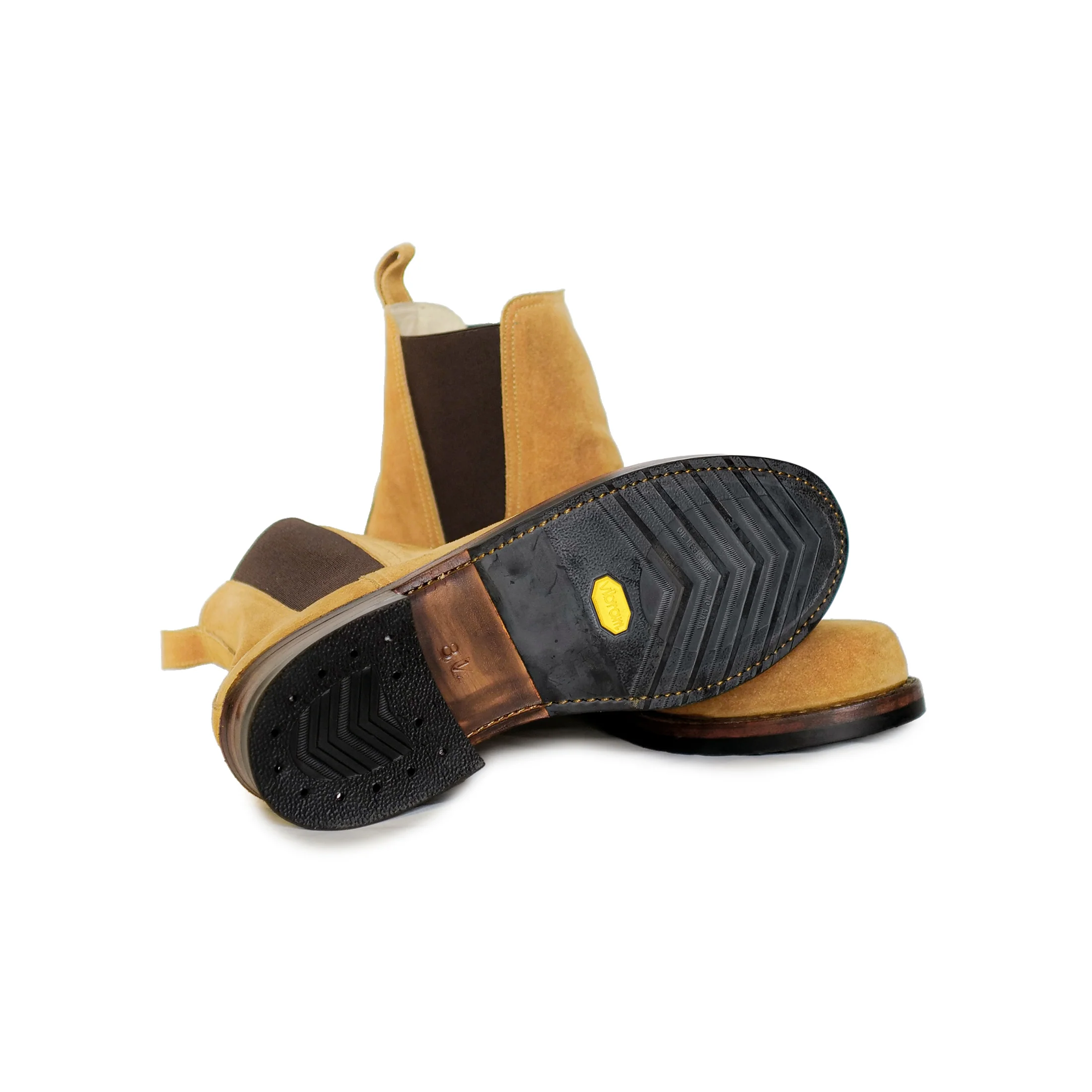 ButterScotch Boots - Clubman Chelsea - Tan Roughout - Image 11