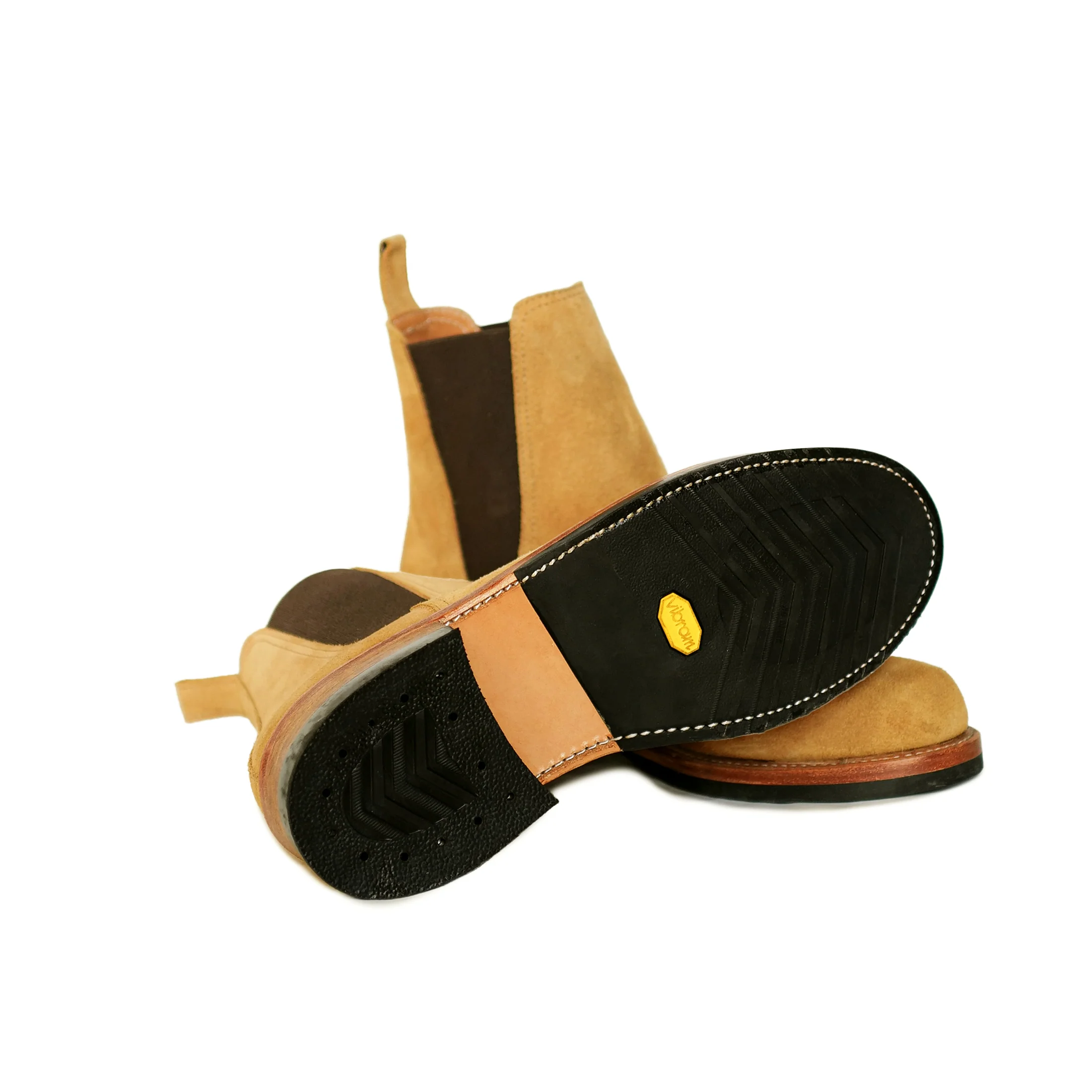 ButterScotch Boots - Clubman Chelsea - Tan Roughout - Image 6