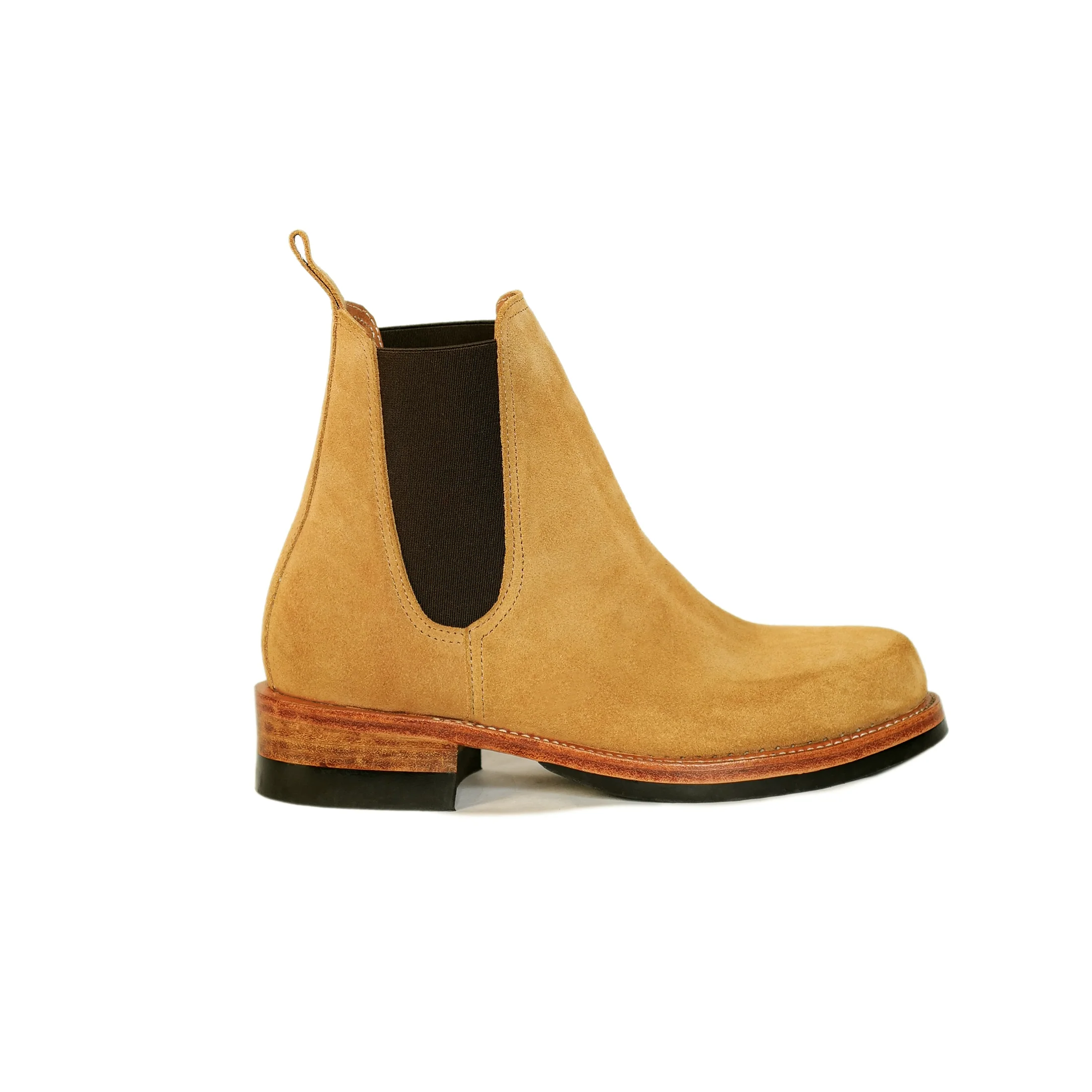 ButterScotch Boots - Clubman Chelsea - Tan Roughout - Image 7