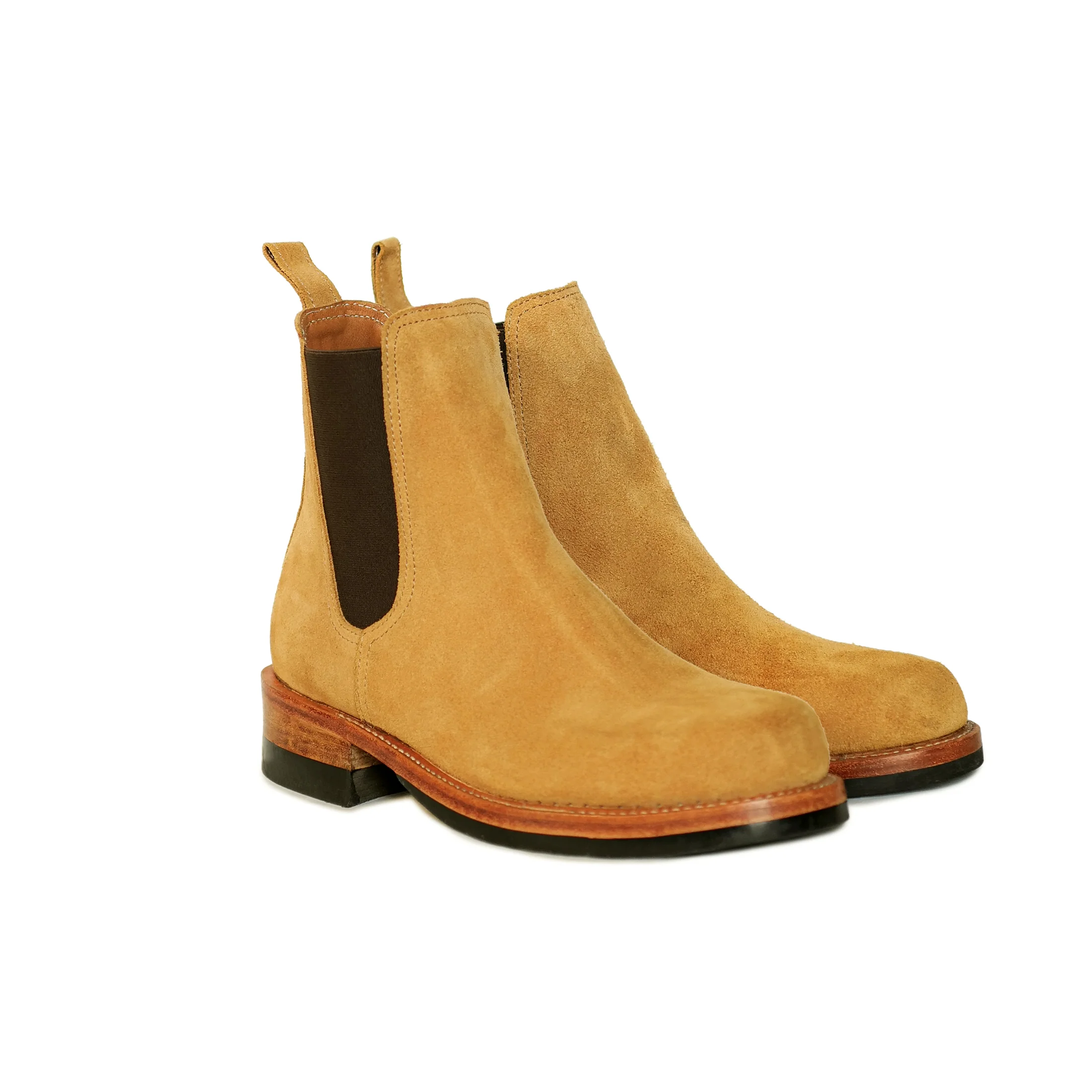 ButterScotch Boots - Clubman Chelsea - Tan Roughout - Image 8