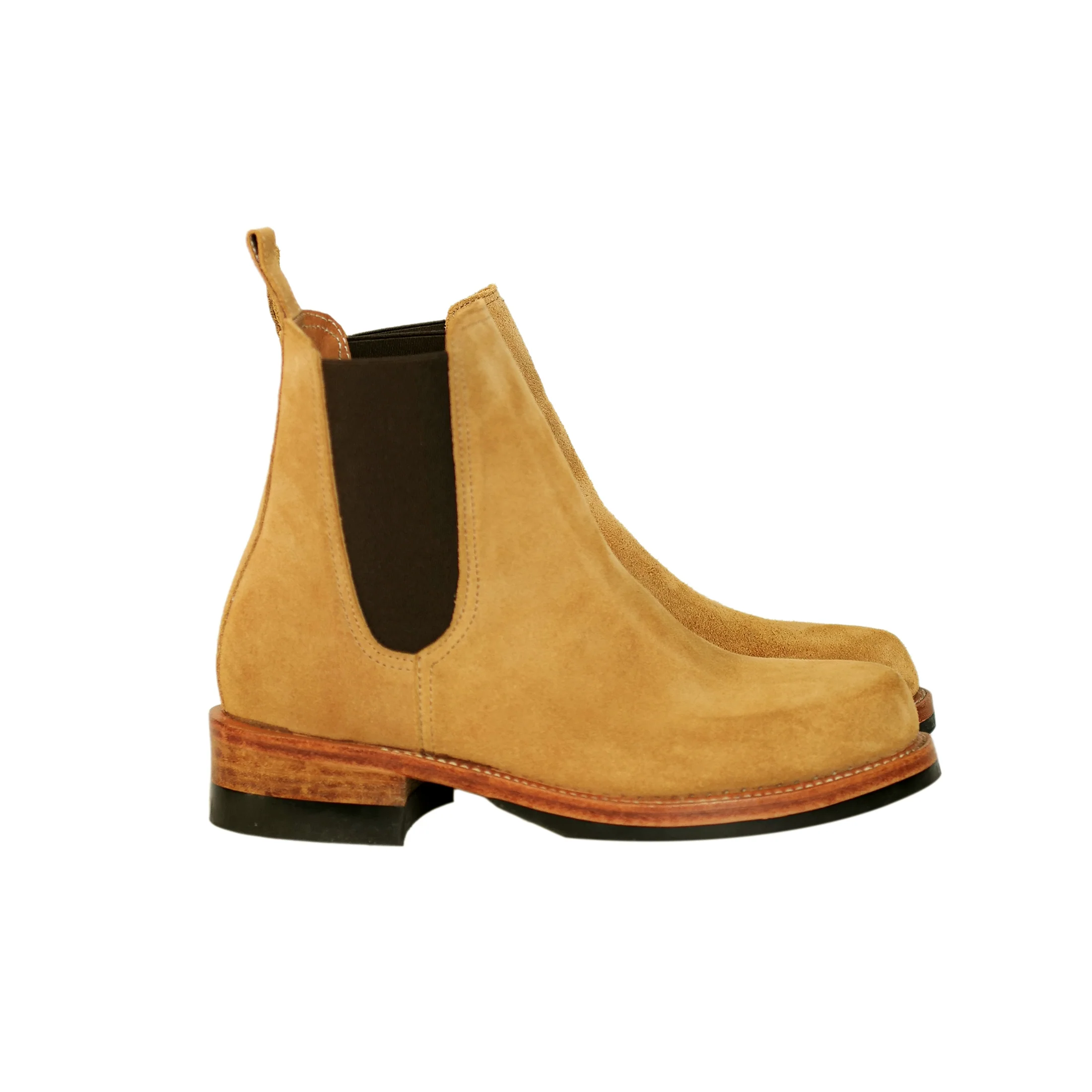 ButterScotch Boots - Clubman Chelsea - Tan Roughout - Image 9