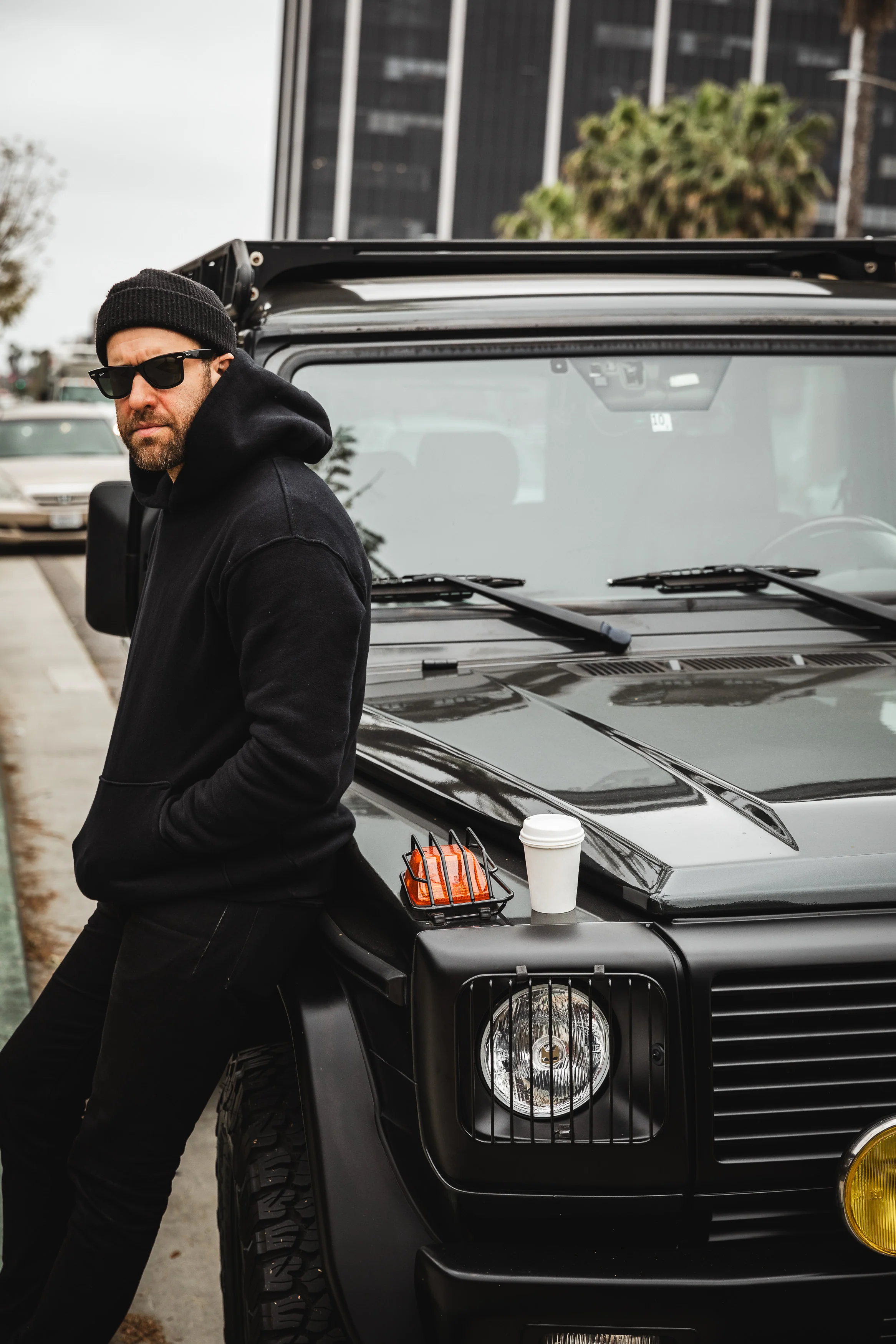ButterScotch - Heavyweight Pull Over Hoodie - Black - Image 4