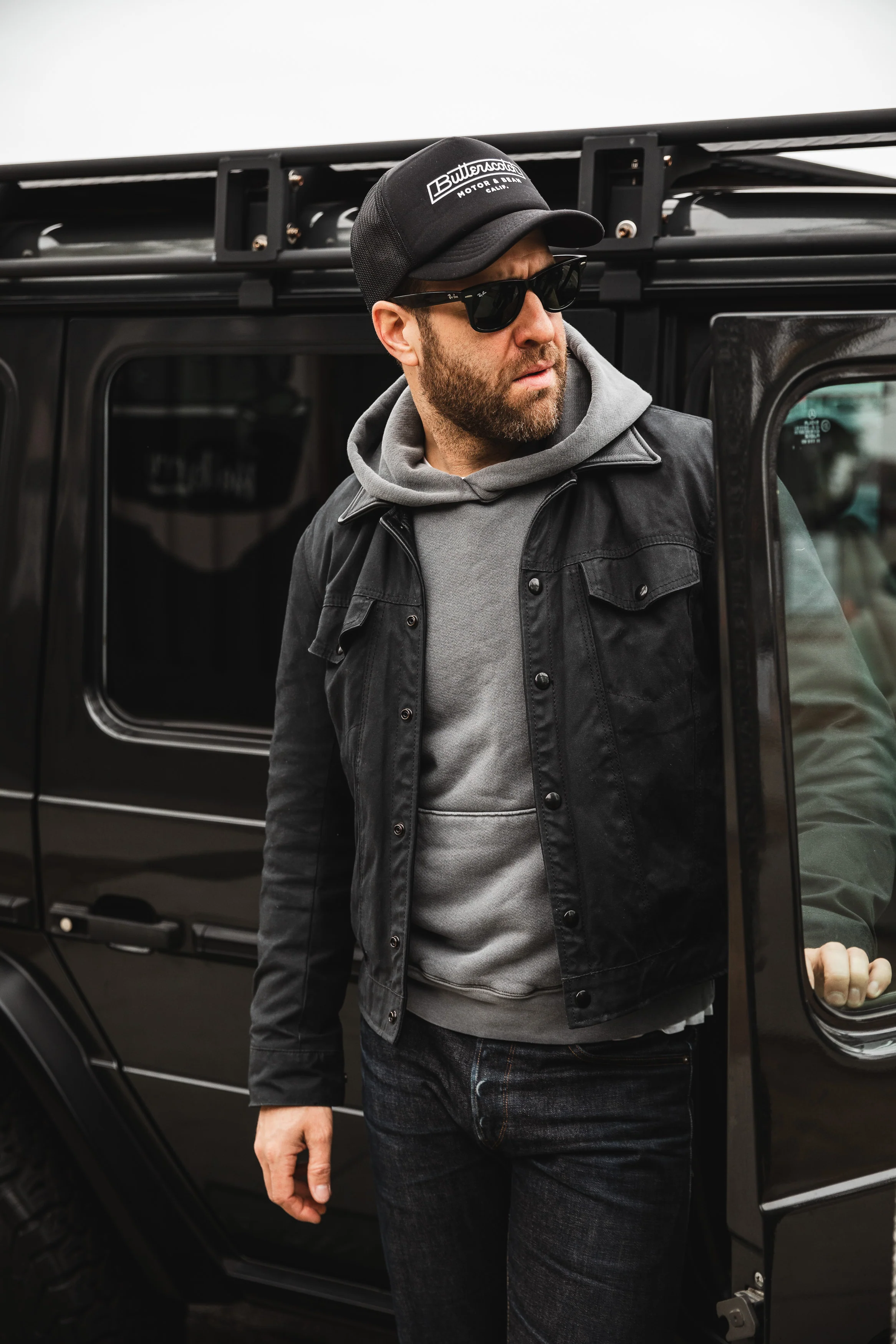 ButterScotch - Heavyweight Pull Over Hoodie - Pigment Grey - Image 3
