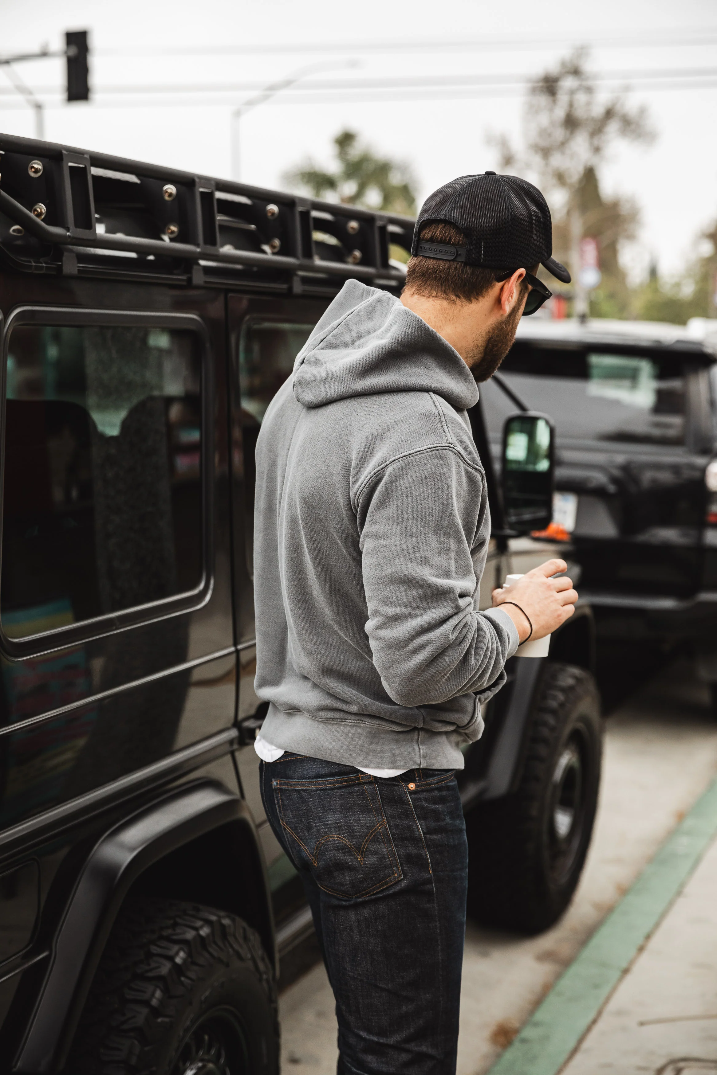 ButterScotch - Heavyweight Pull Over Hoodie - Pigment Grey - Image 5