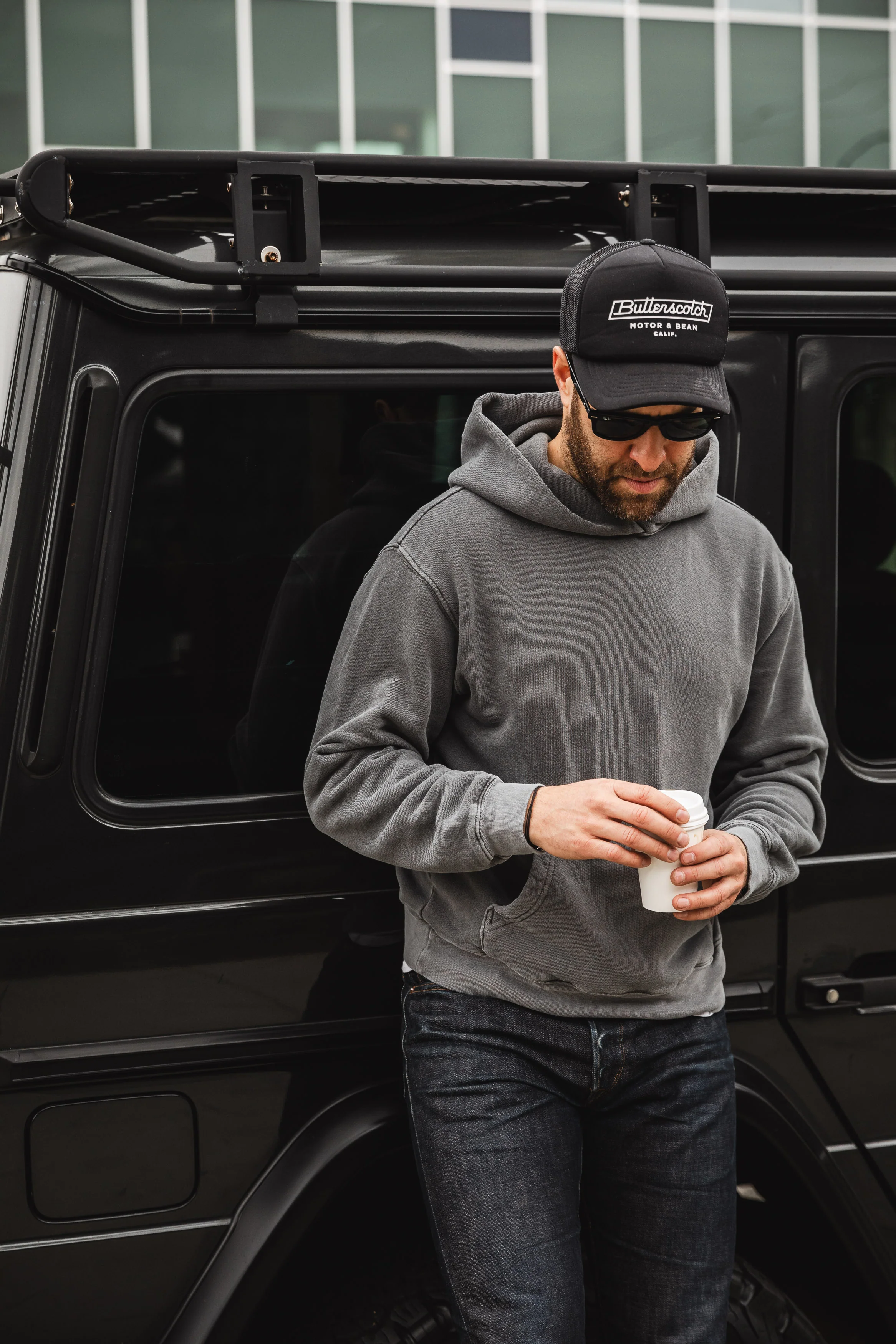 ButterScotch - Heavyweight Pull Over Hoodie - Pigment Grey - Image 6
