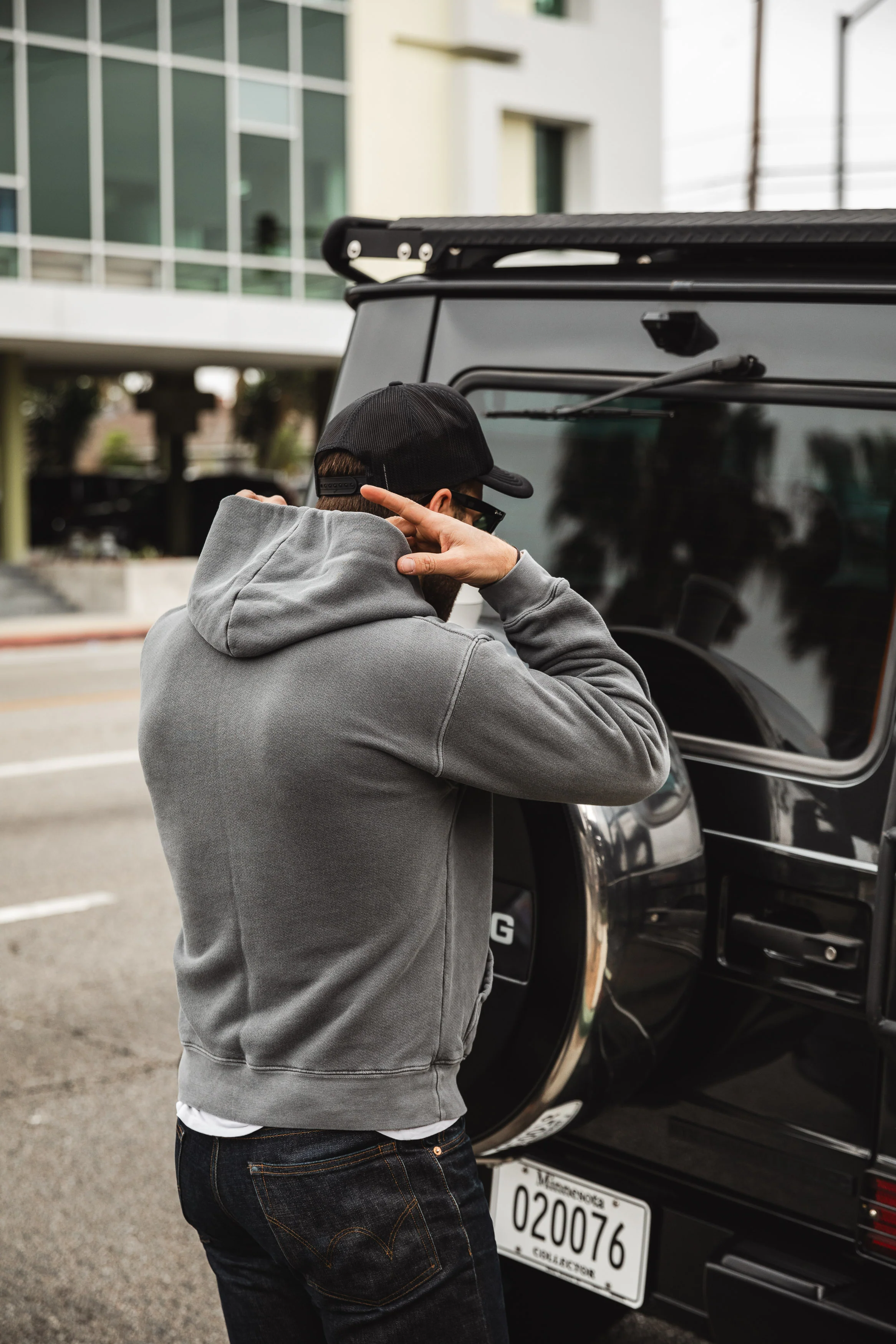 ButterScotch - Heavyweight Pull Over Hoodie - Pigment Grey - Image 7