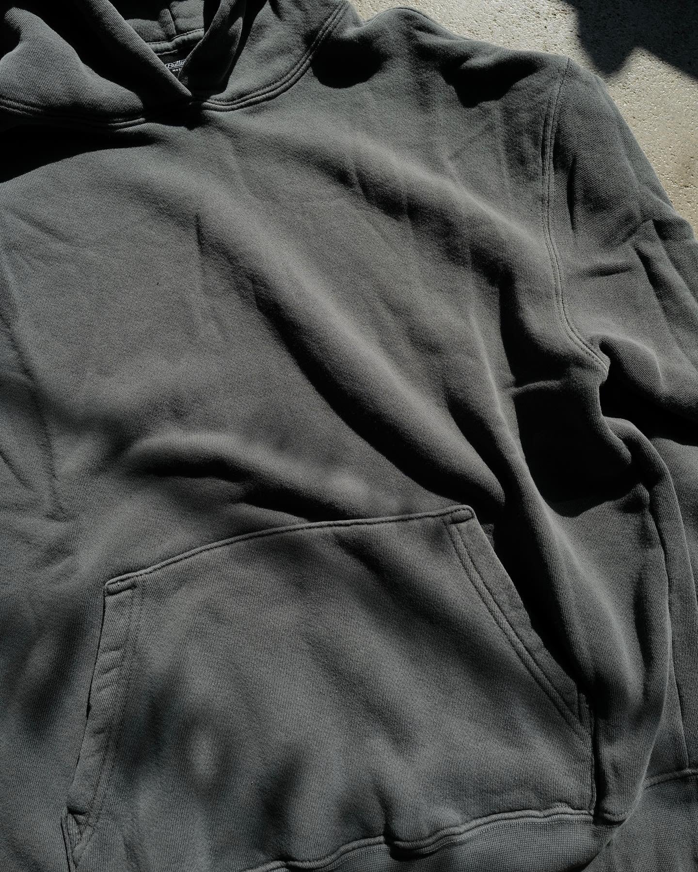 ButterScotch - Heavyweight Pull Over Hoodie - Pigment Grey - Image 8
