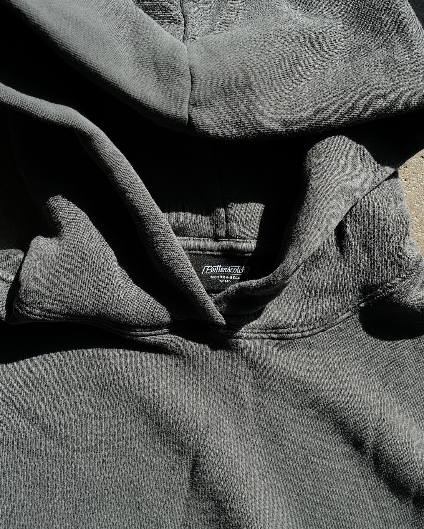 ButterScotch - Heavyweight Pull Over Hoodie - Pigment Grey - Image 9