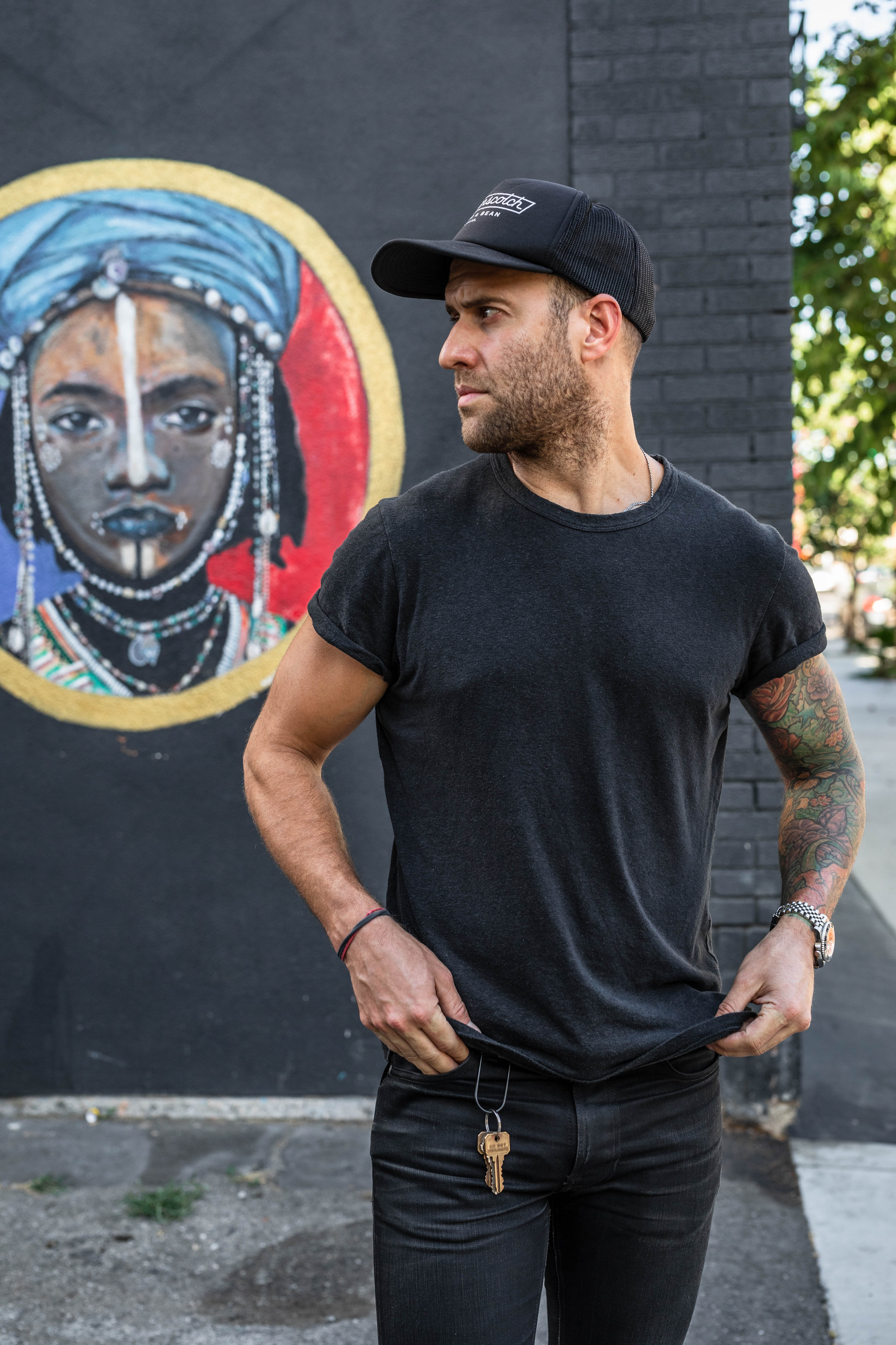 ButterScotch - Hemp Tee - Classic Black - Image 3