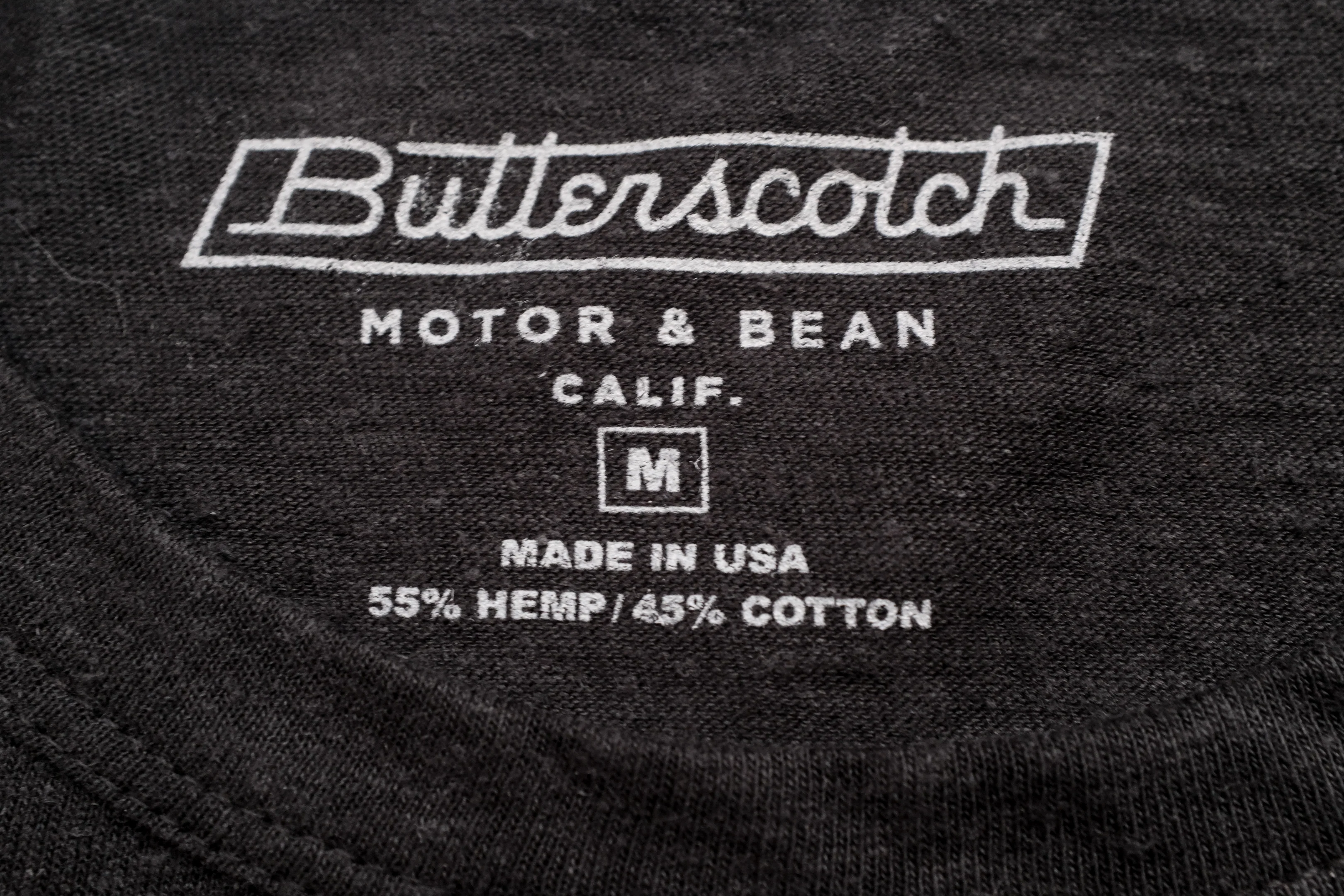 ButterScotch - Hemp Tee - Classic Black - Image 8
