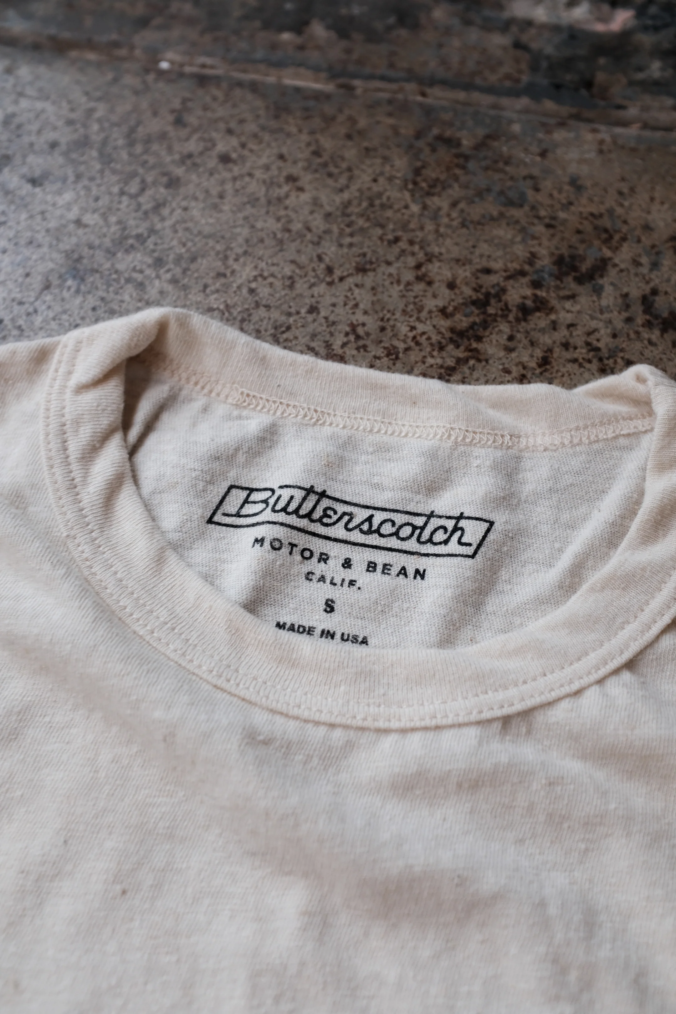 ButterScotch - Hemp Tee - Natural - Image 4