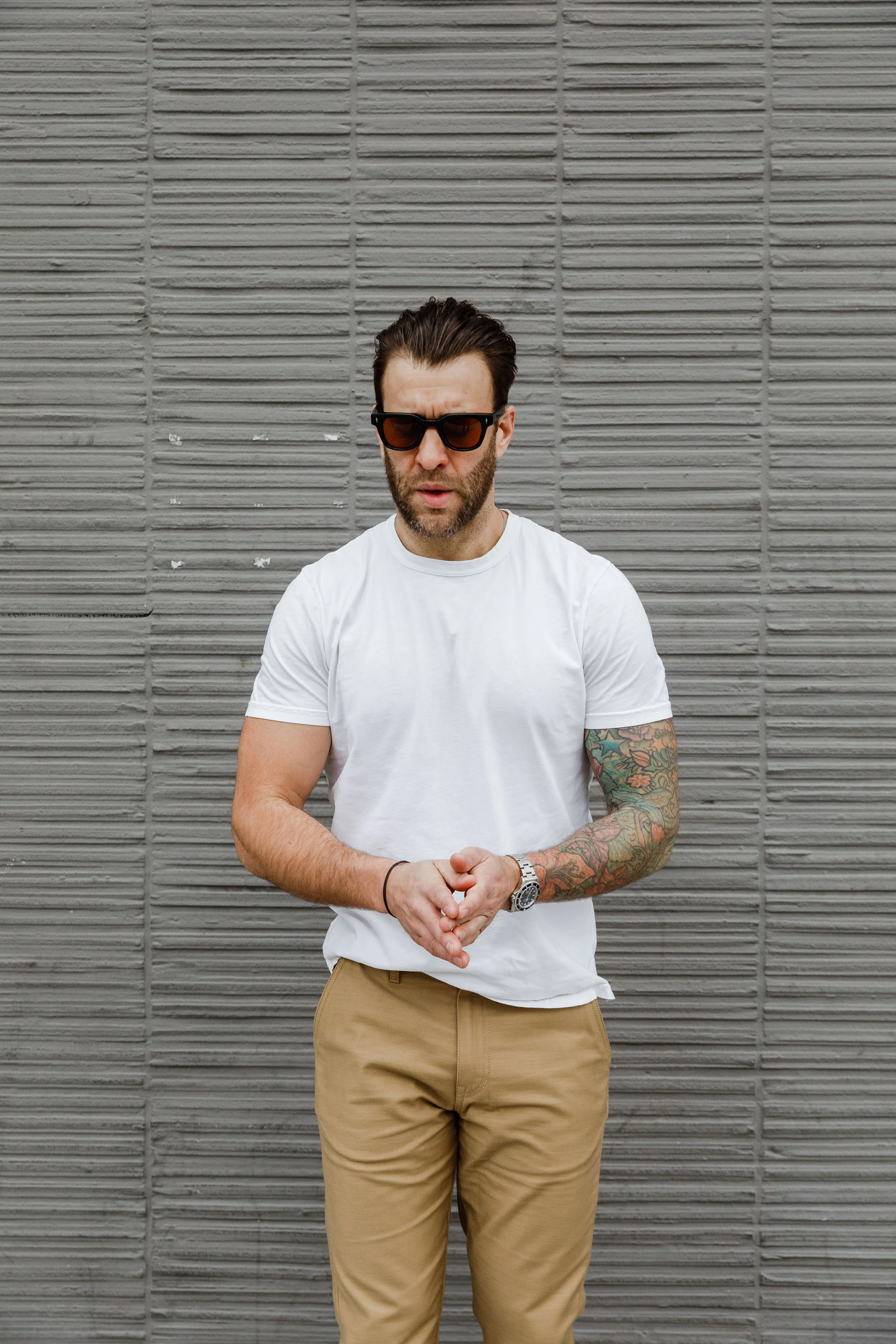 ButterScotch - Supima Crewneck - White - Image 3
