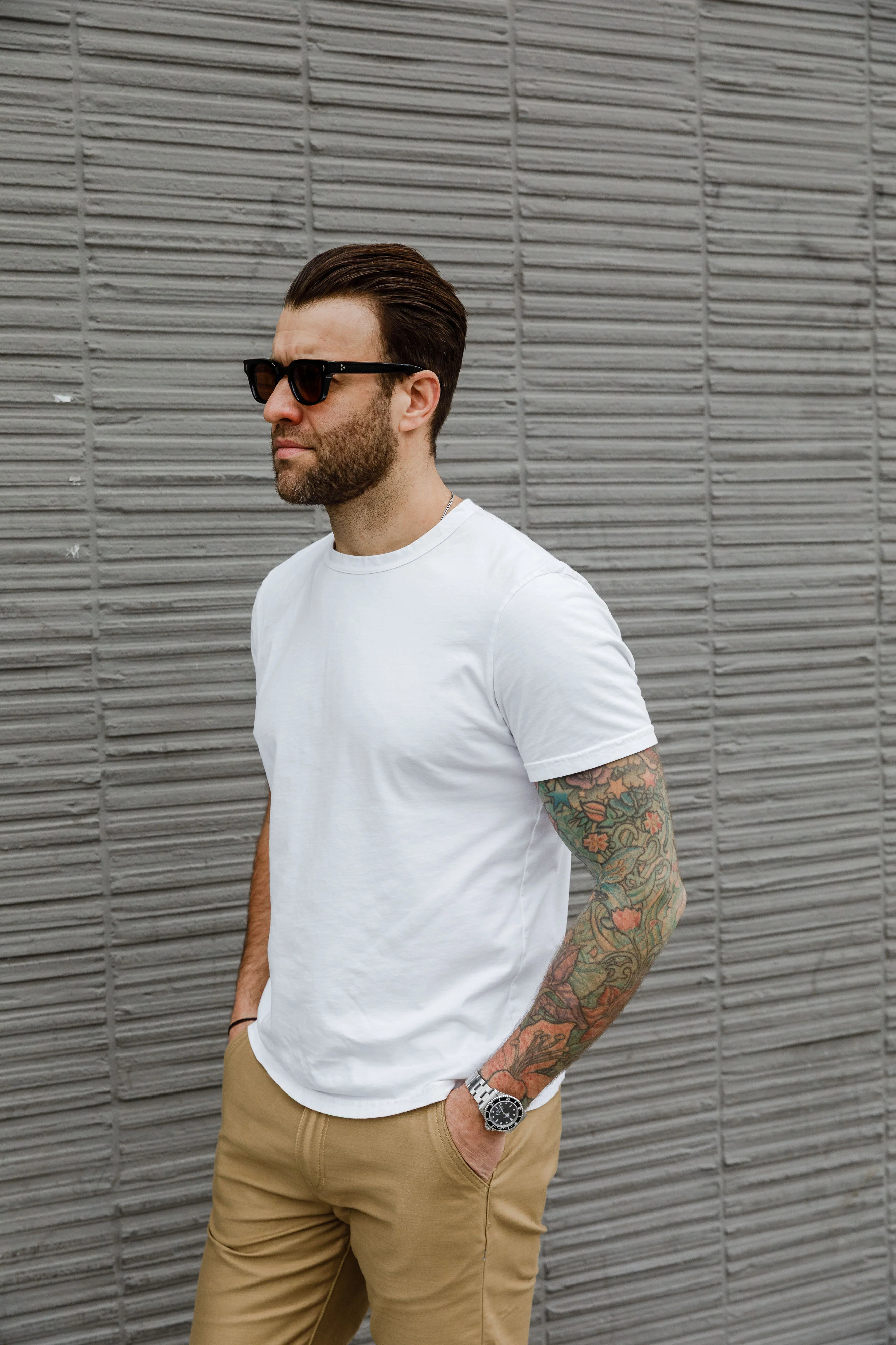 ButterScotch - Supima Crewneck - White - Image 5