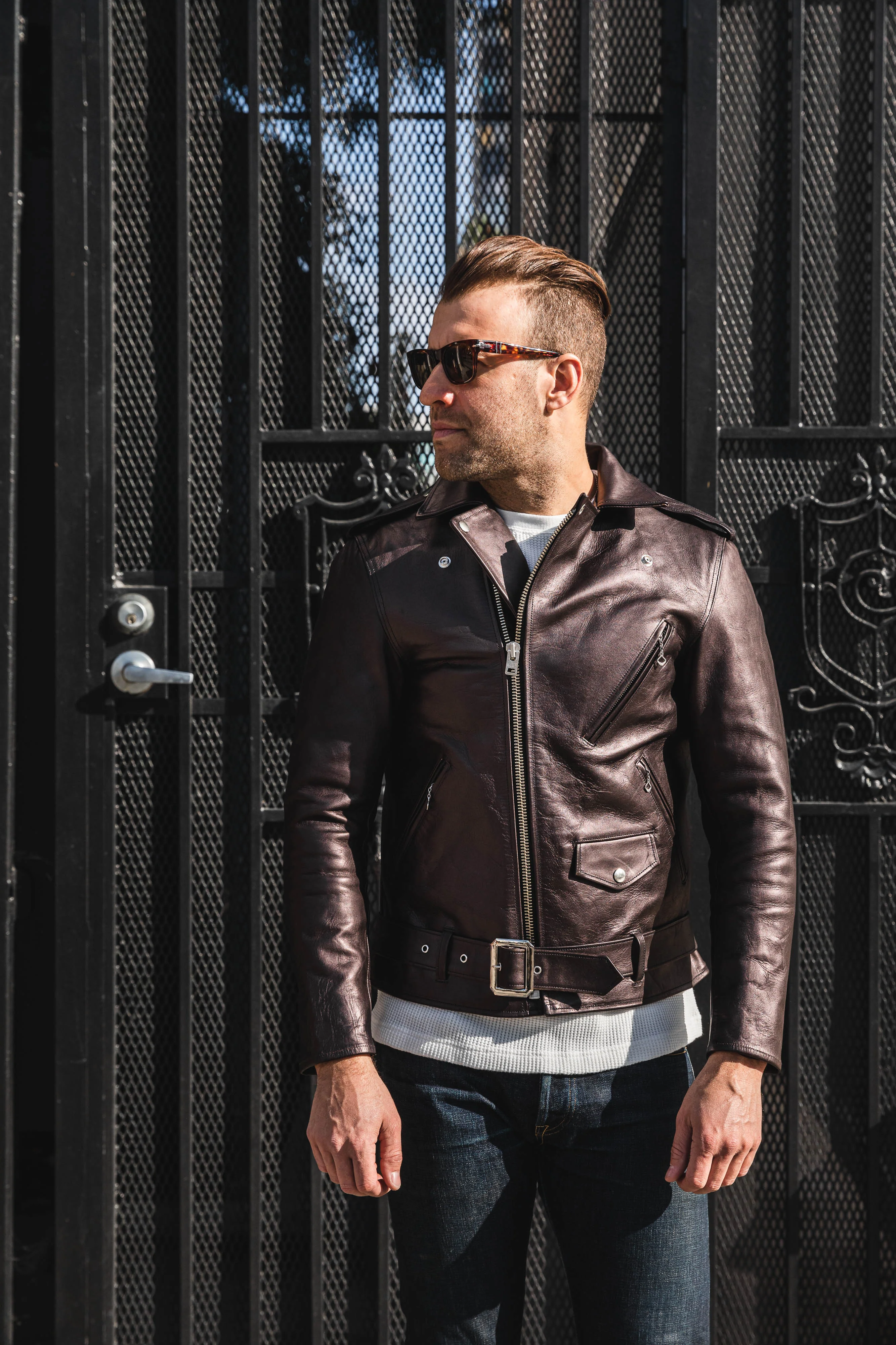 Fine Creek Leathers - Leon - 1.3m Shinki Horsehide Leather - Image 4