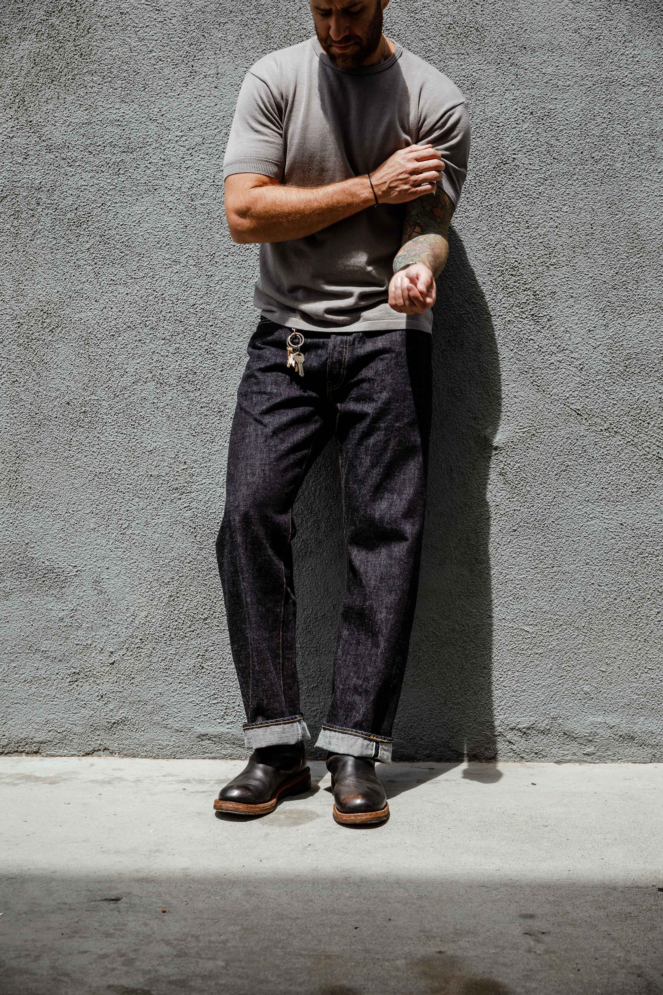 Full Count - 0105XXW Wide Leg - 15.5oz Heavy Selvedge - Image 3