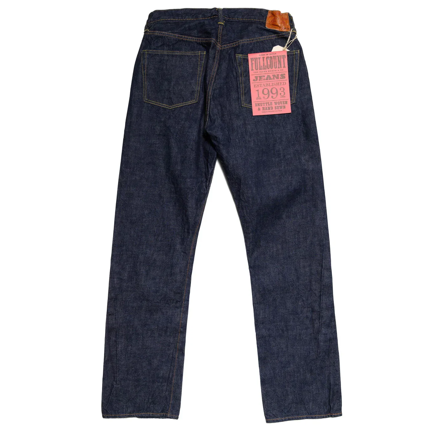 Full Count - 1101W Straight Leg - 13.75oz Selvedge (One Wash) - Image 9