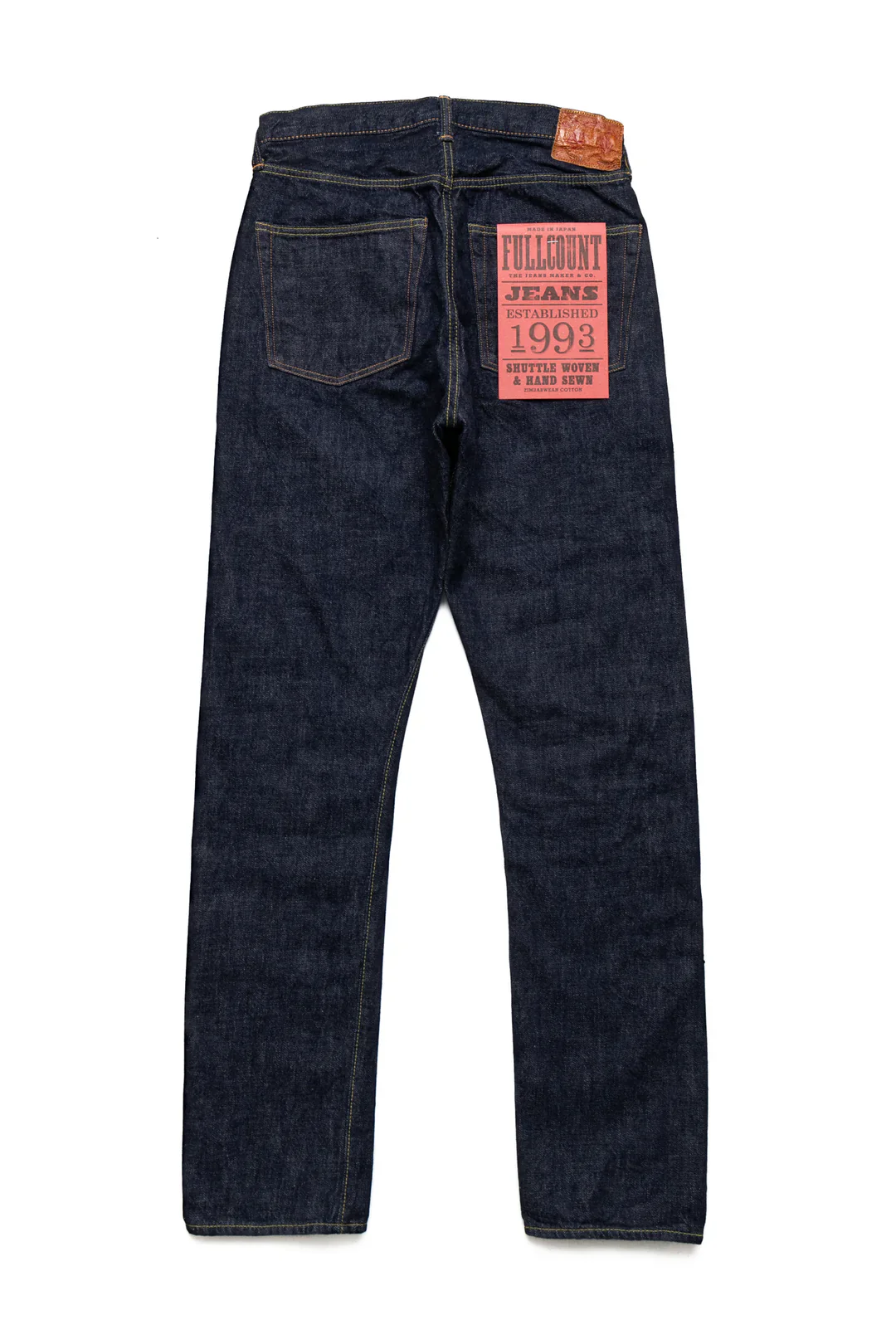 Full Count - 1110W Tapered Fit - 13.75oz Selvedge (One Wash) - Image 11