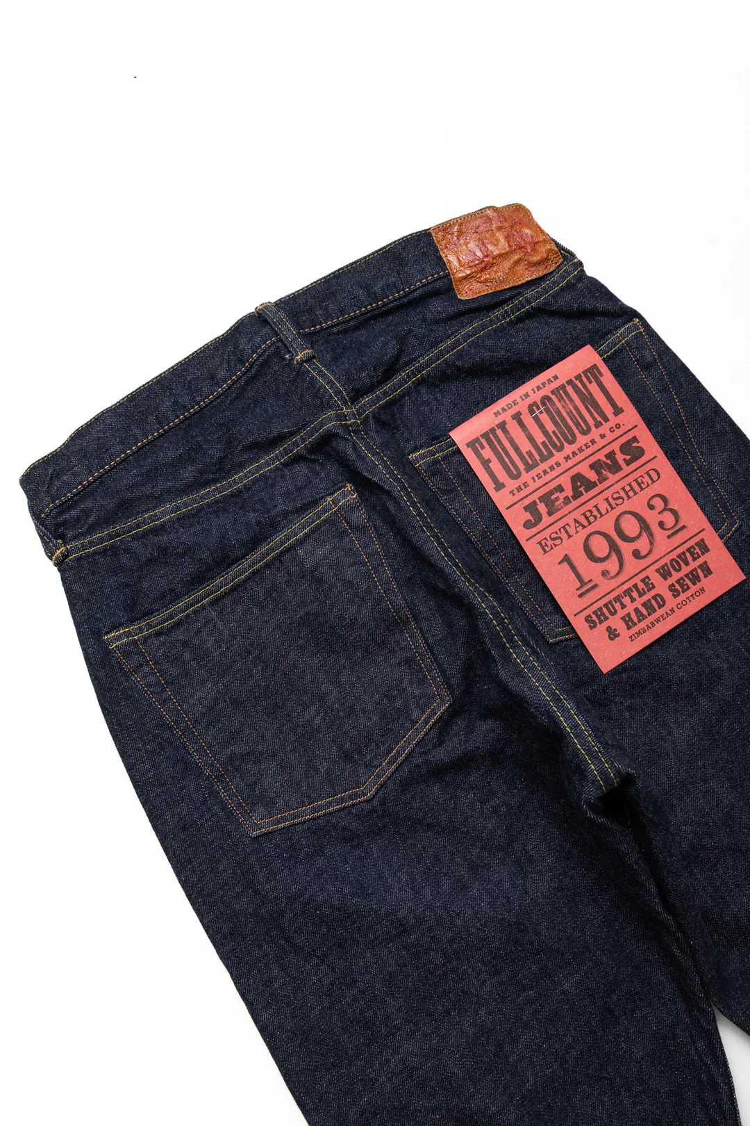 Full Count - 1110W Tapered Fit - 13.75oz Selvedge (One Wash) - Image 15