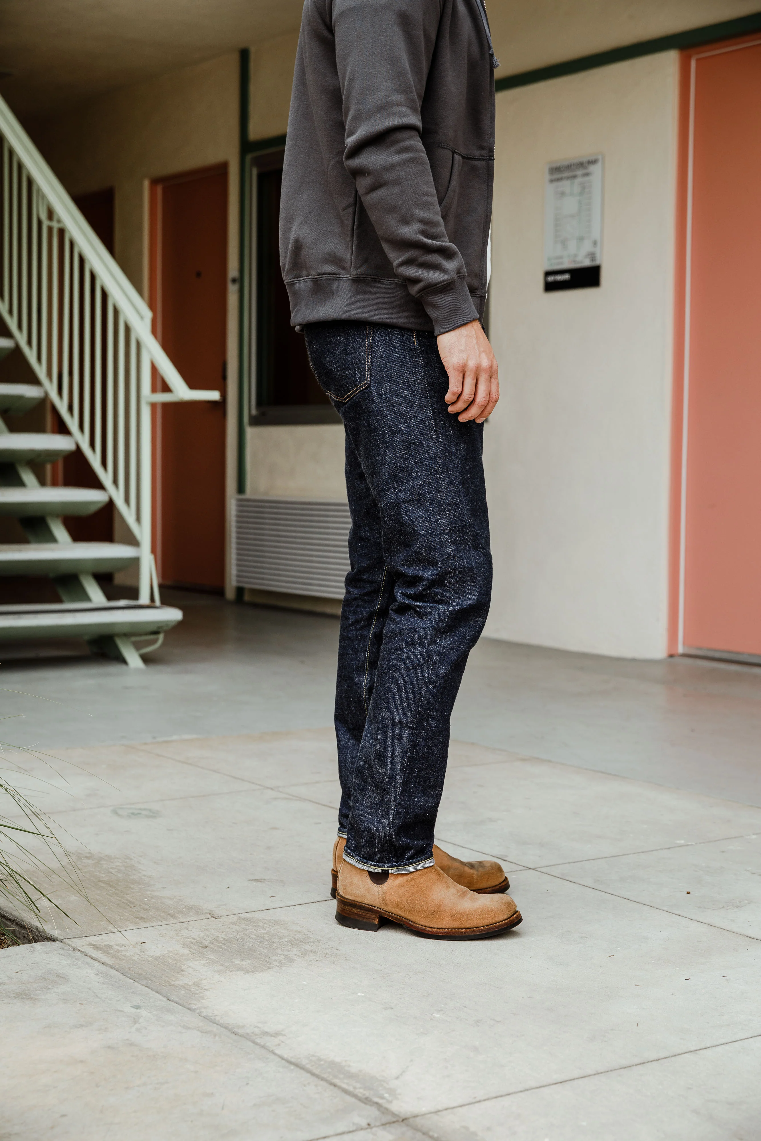 Full Count - 1110W Tapered Fit - 13.75oz Selvedge (One Wash) - Image 7