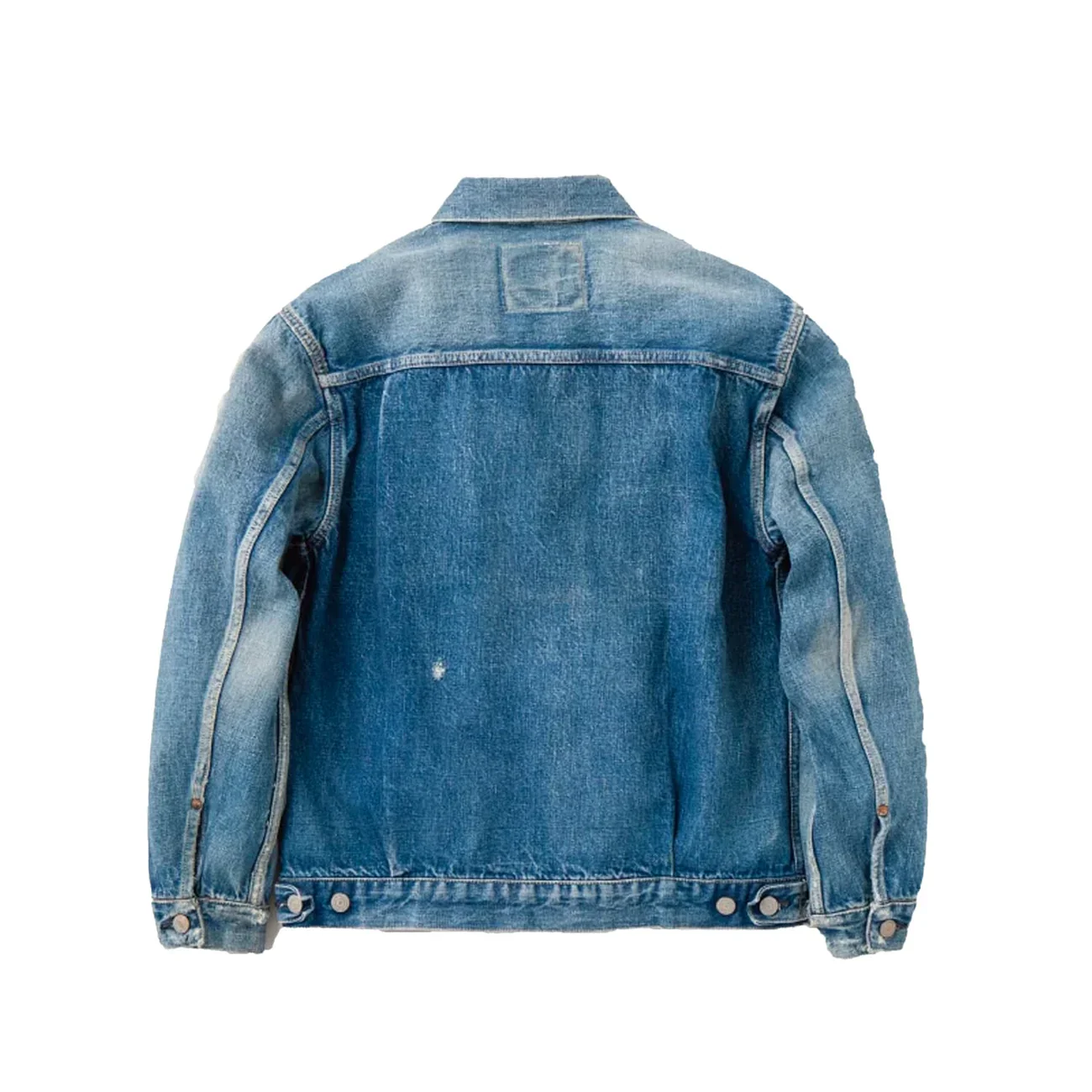 Full Count - 2102 Type 2 Denim Jacket - Dartford Washed Indigo - Image 10