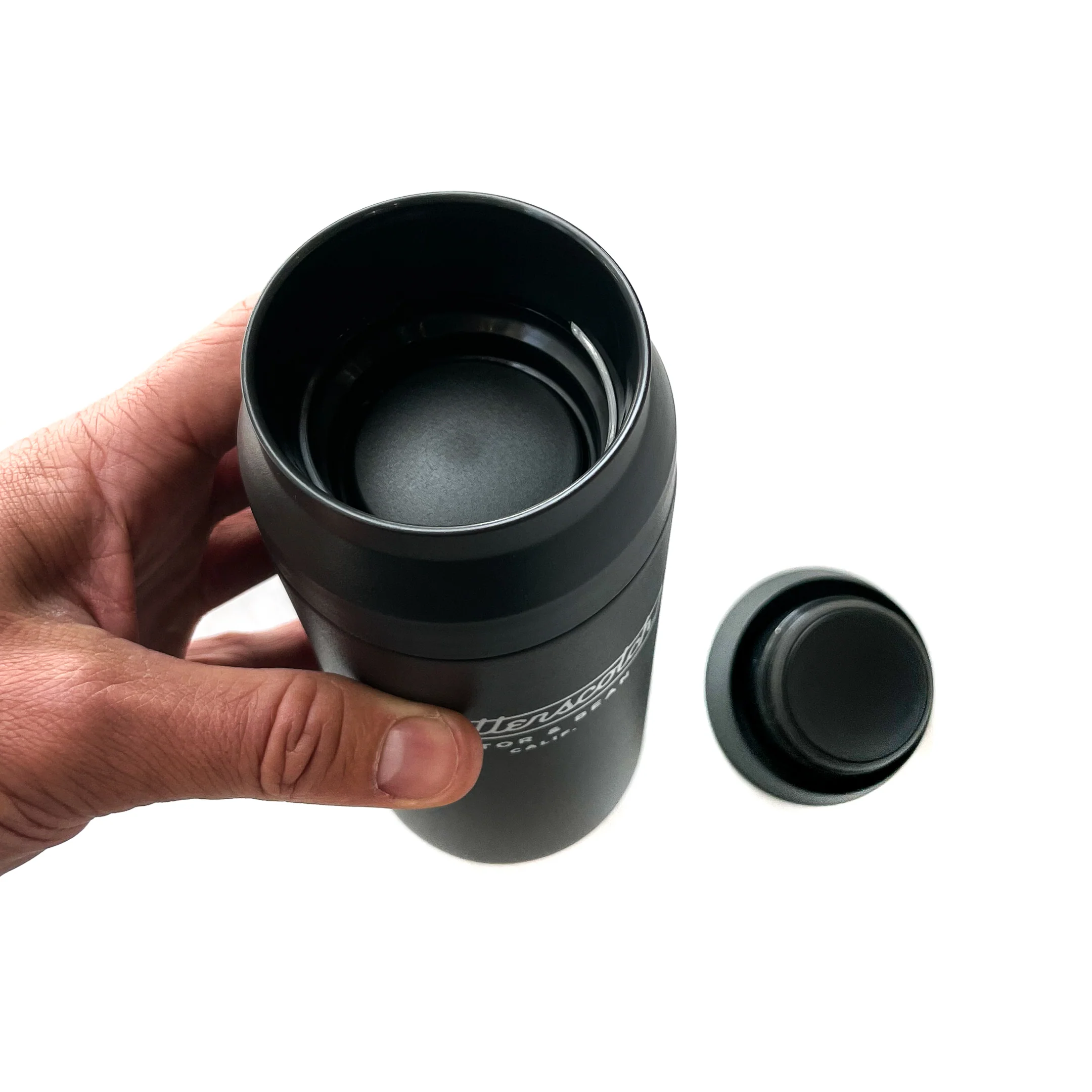 Kinto Japan - ButterScotch Travel Thermos - 500ml / 17oz - Black - Image 4