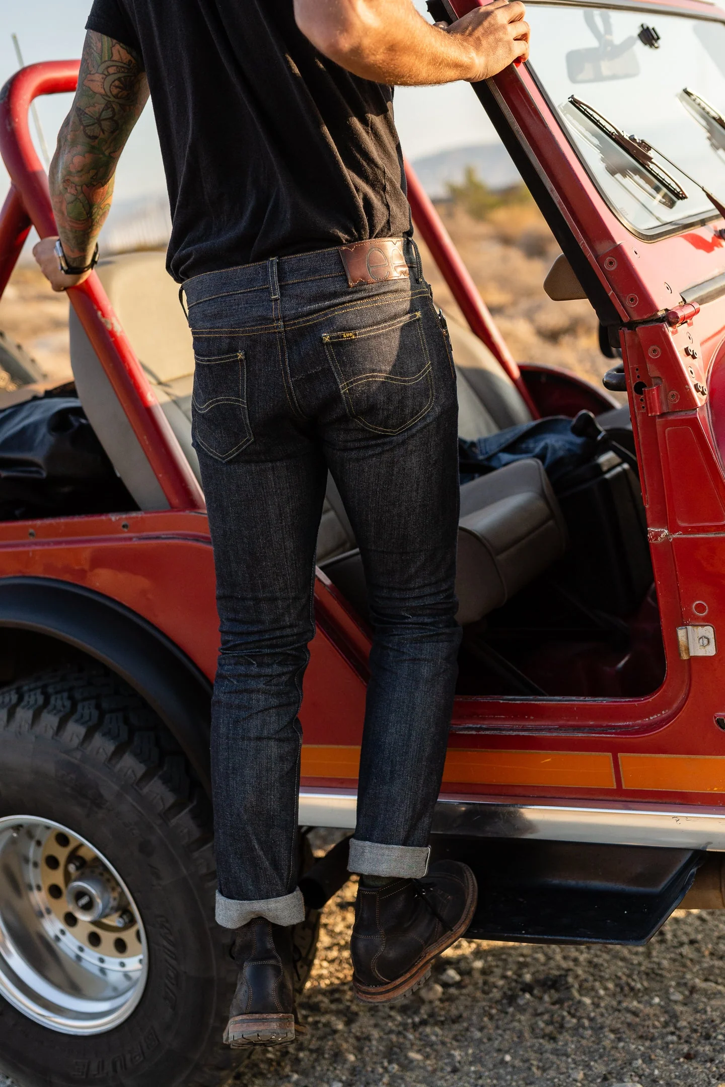 Lee 101 - Rider - 13.75oz Left Hand Twill Selvedge - Indigo - Image 9