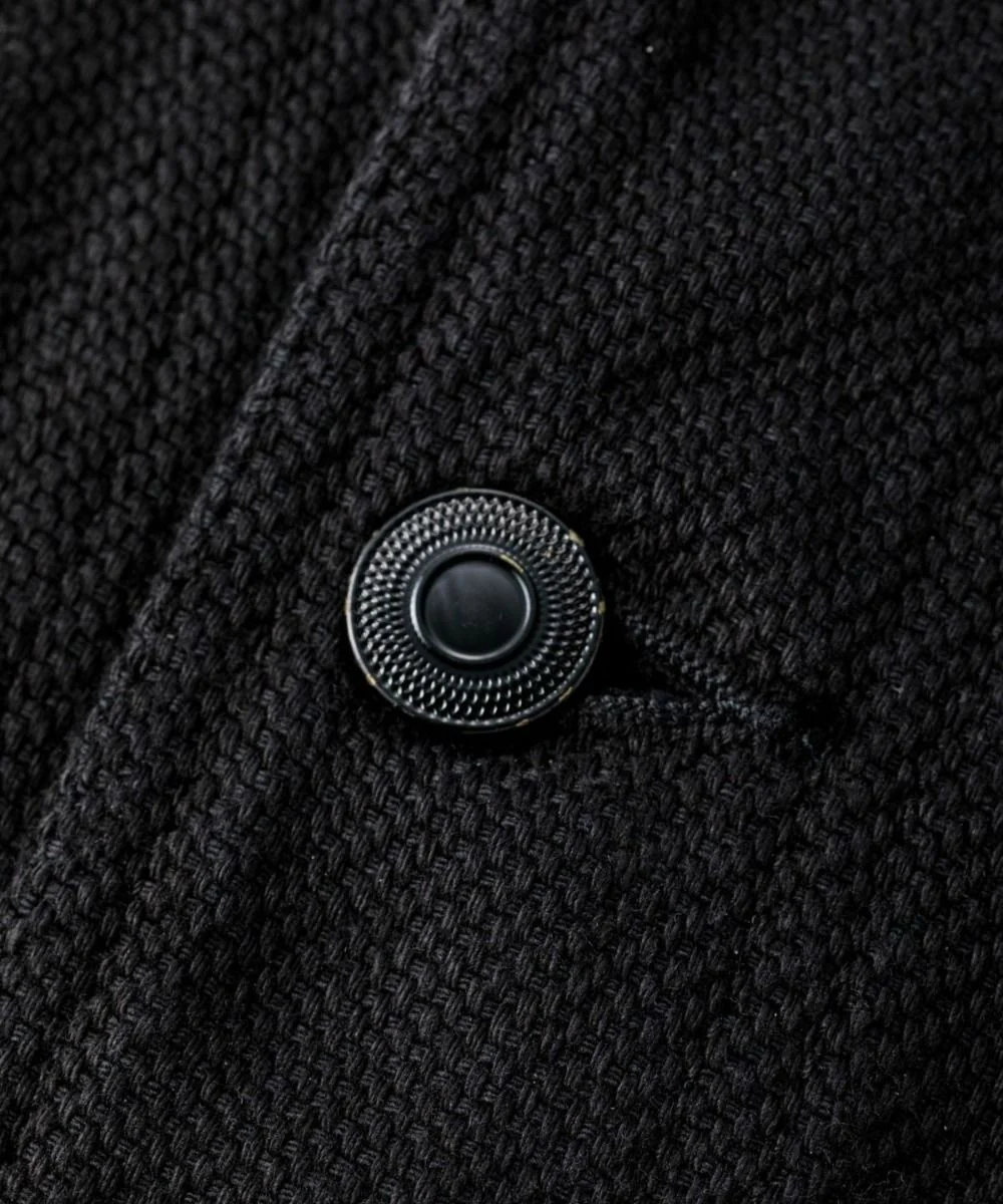 Momotaro - Black Dobby Coverall - Image 12