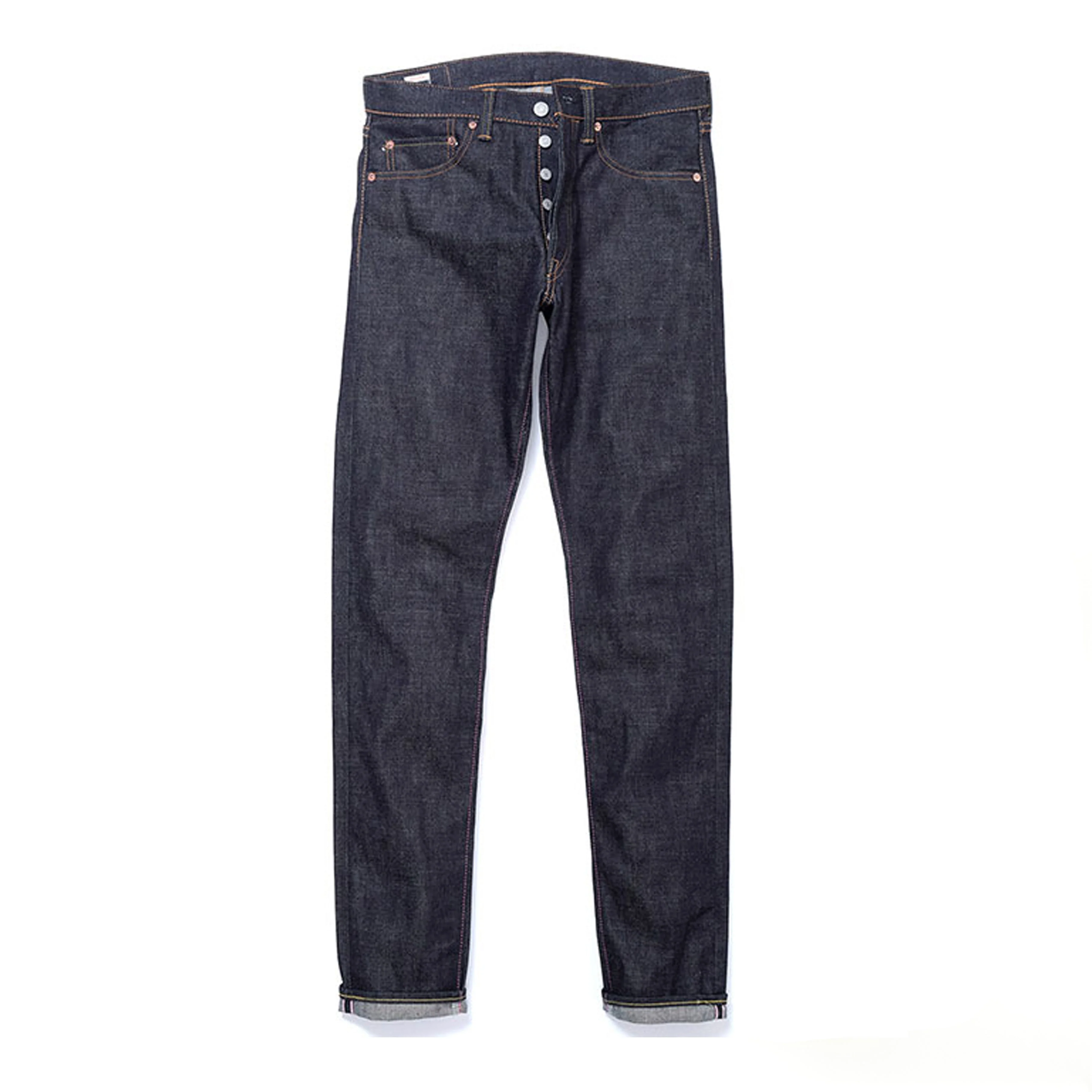 Momotaro - High Tapered - 18oz Zimbabwe w/ Battle Stripes - Image 5