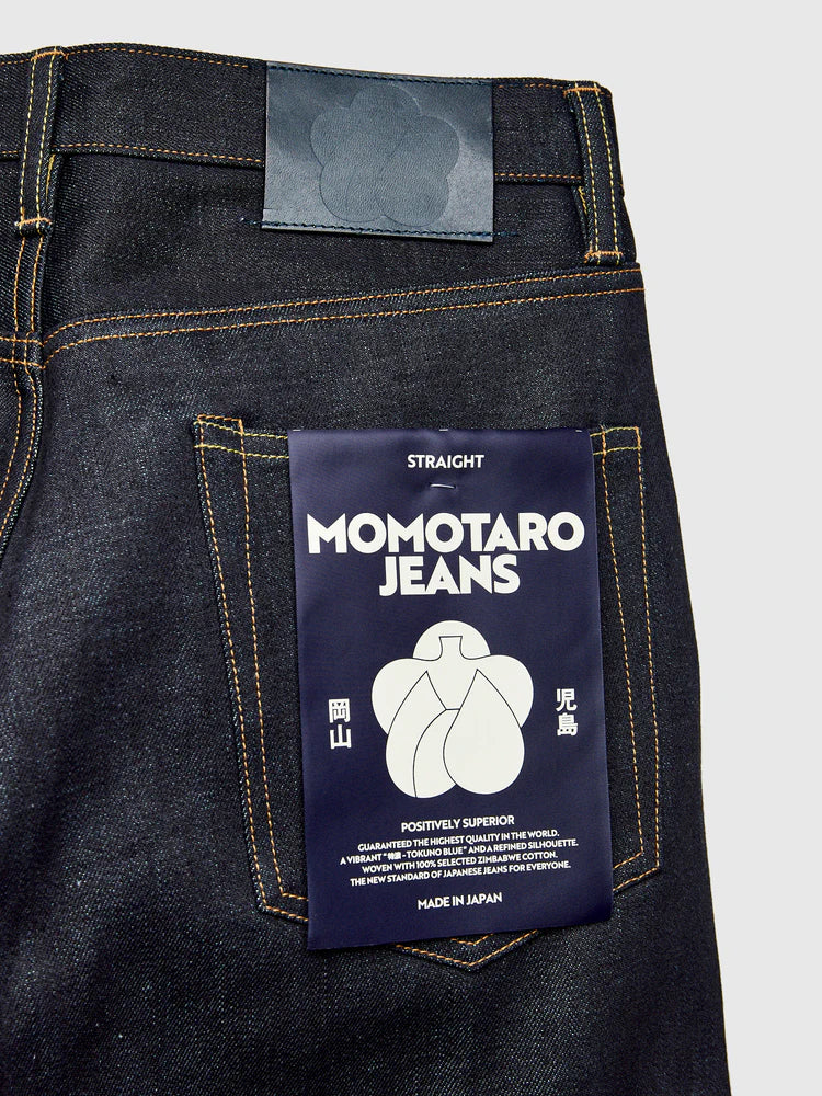 Momotaro - "Standard" 14.7oz Indigo Selvedge Denim - #100 Straight Fit - Image 10