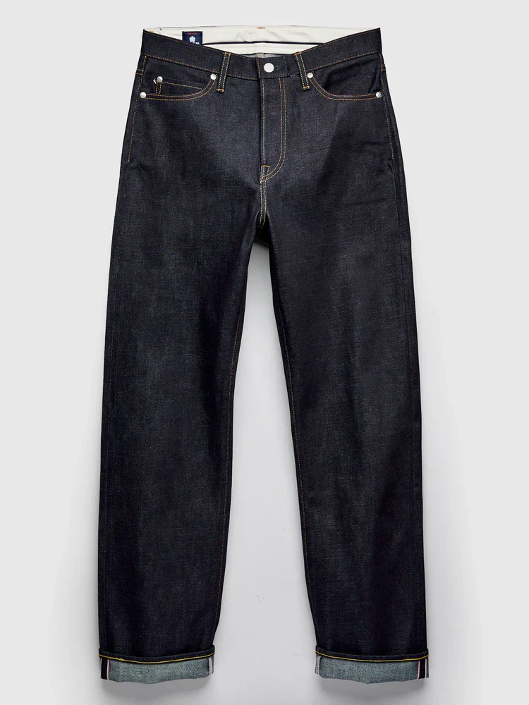 Momotaro - "Standard" 14.7oz Indigo Selvedge Denim - #100 Straight Fit - Image 12
