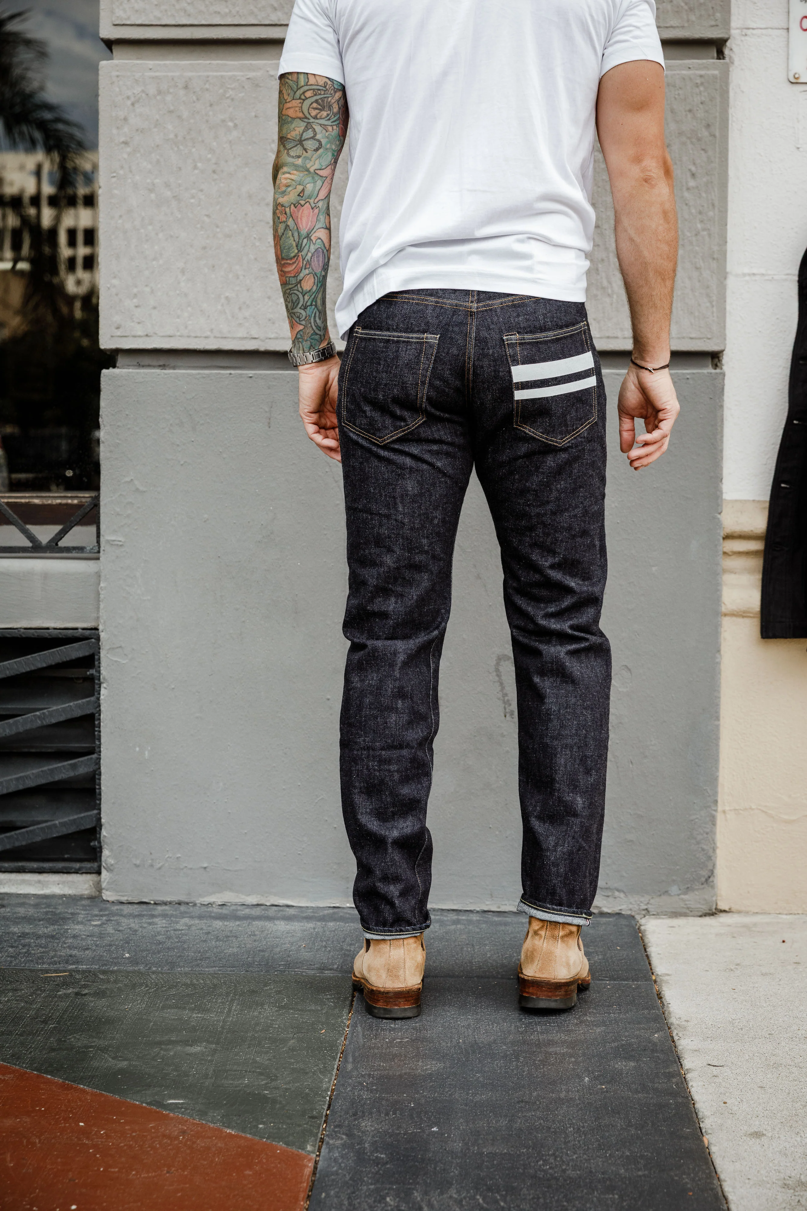 Momotaro - MMJB0201 "Classic" 15.7oz Indigo Selvedge Denim - Tapered Fit - Image 5
