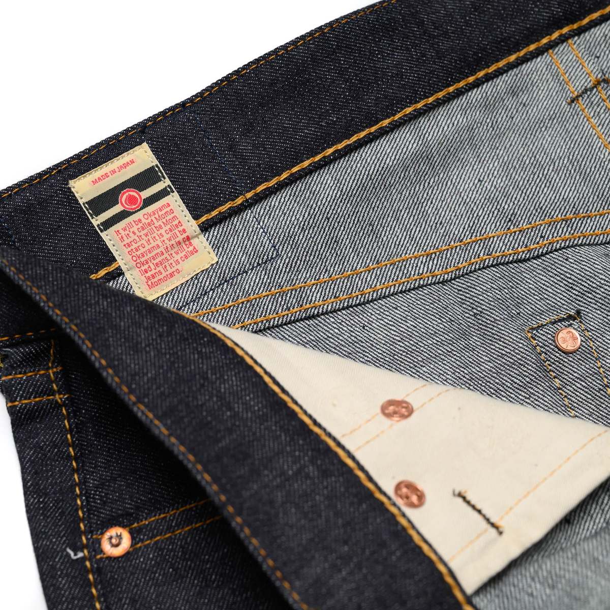 Momotaro - Natural Tapered - 15.7oz Zimbabwe Selvedge - Image 6