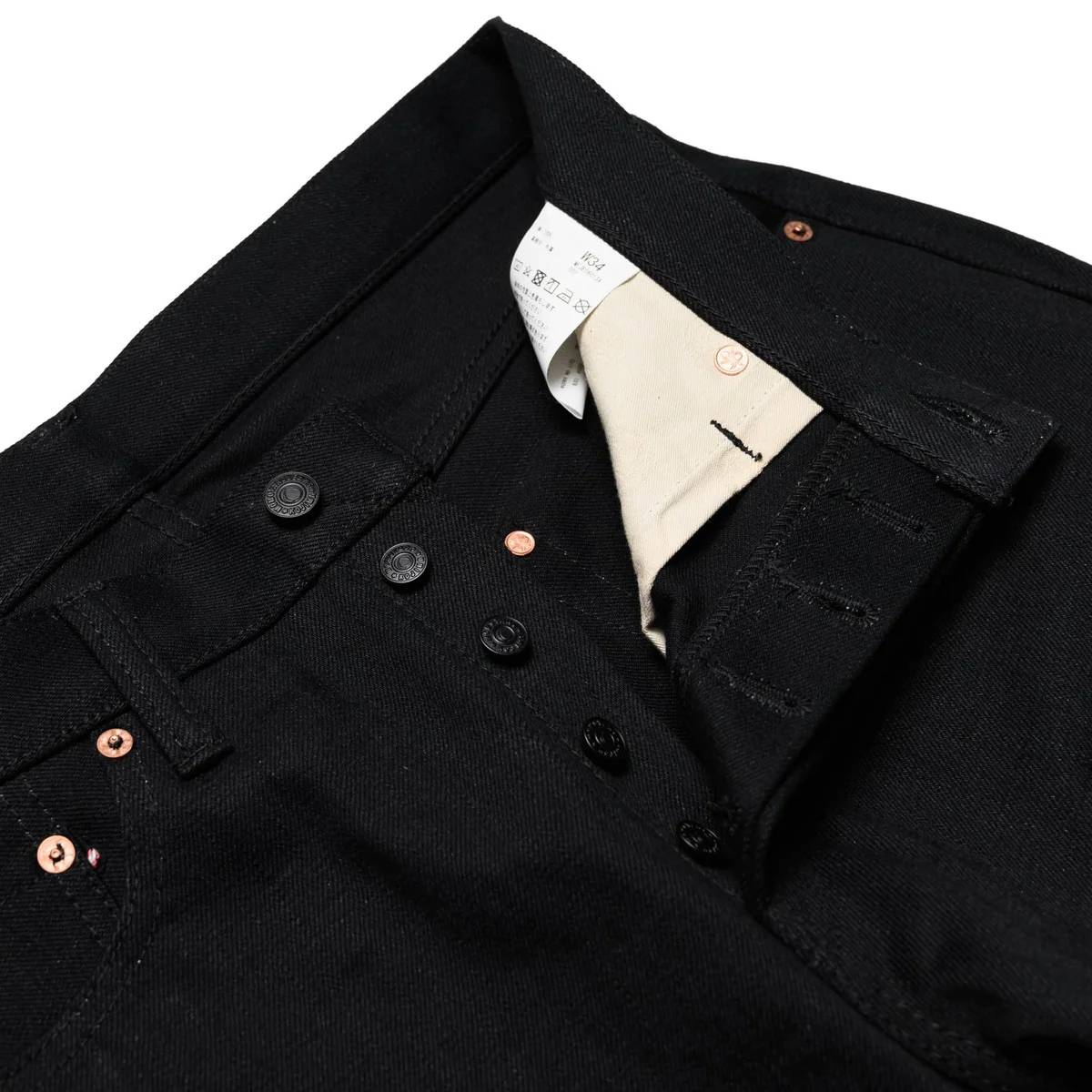 Momotaro - Natural Tapered - 15.7oz Zimbabwe Black Selvedge - Image 3