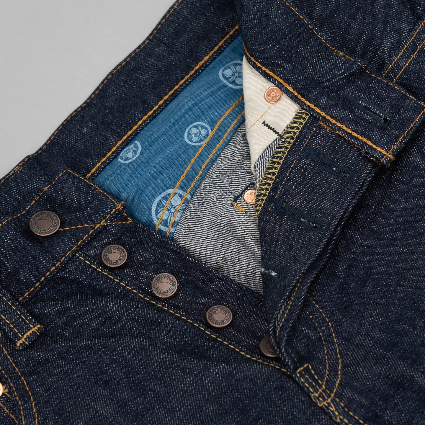 Momotaro - Tight Tapered - 14.7oz Zimbabwe Cotton Legacy Blue - Image 10