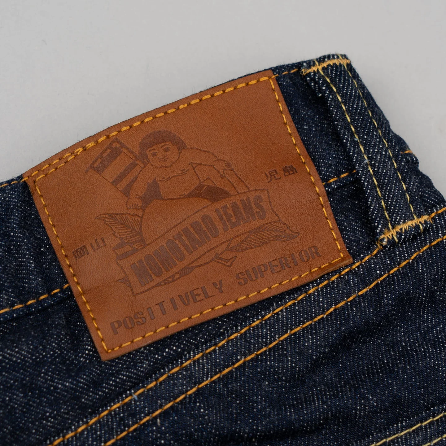 Momotaro - Tight Tapered - 14.7oz Zimbabwe Cotton Legacy Blue - Image 15