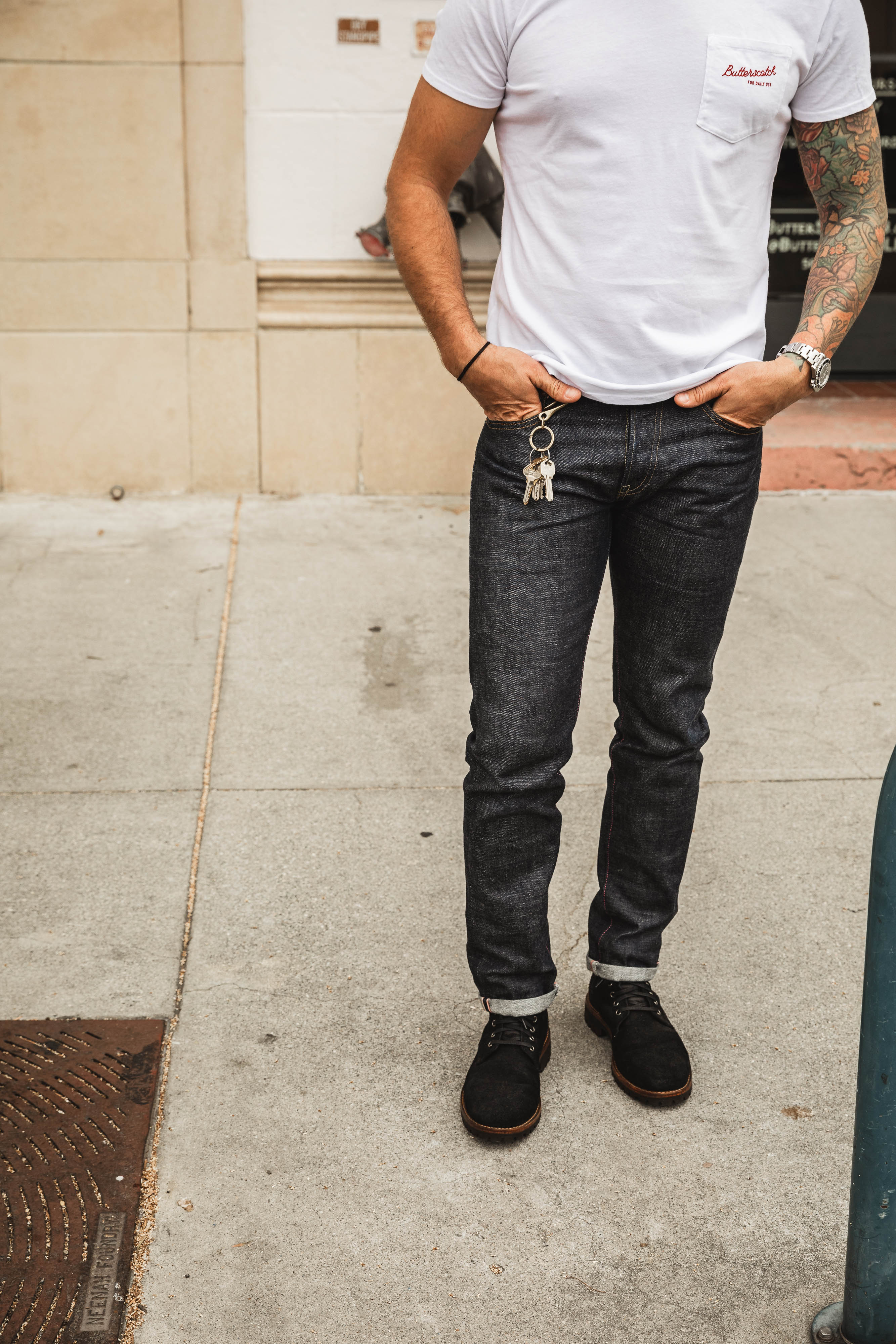 Momotaro - Tight Tapered - 14.7oz Zimbabwe Cotton Legacy Blue - Image 4