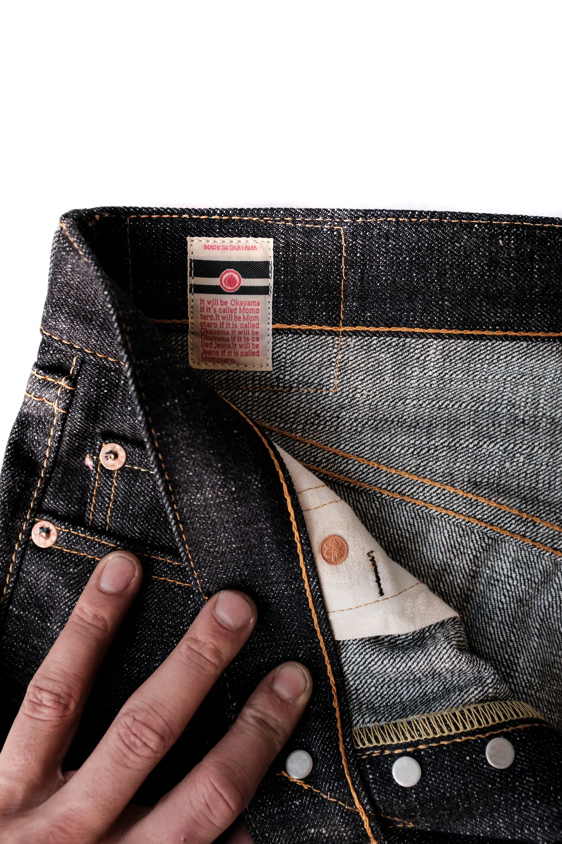 Momotaro - Tight Tapered - 15.7oz Zimbabwe - Image 7