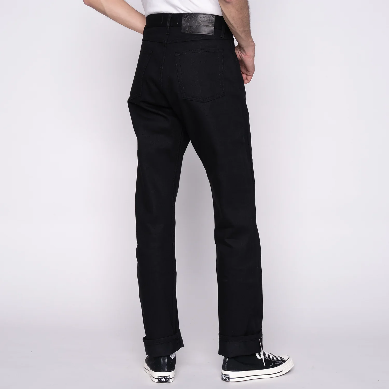 Naked & Famous - True Guy - Solid Black Selvedge - Image 3