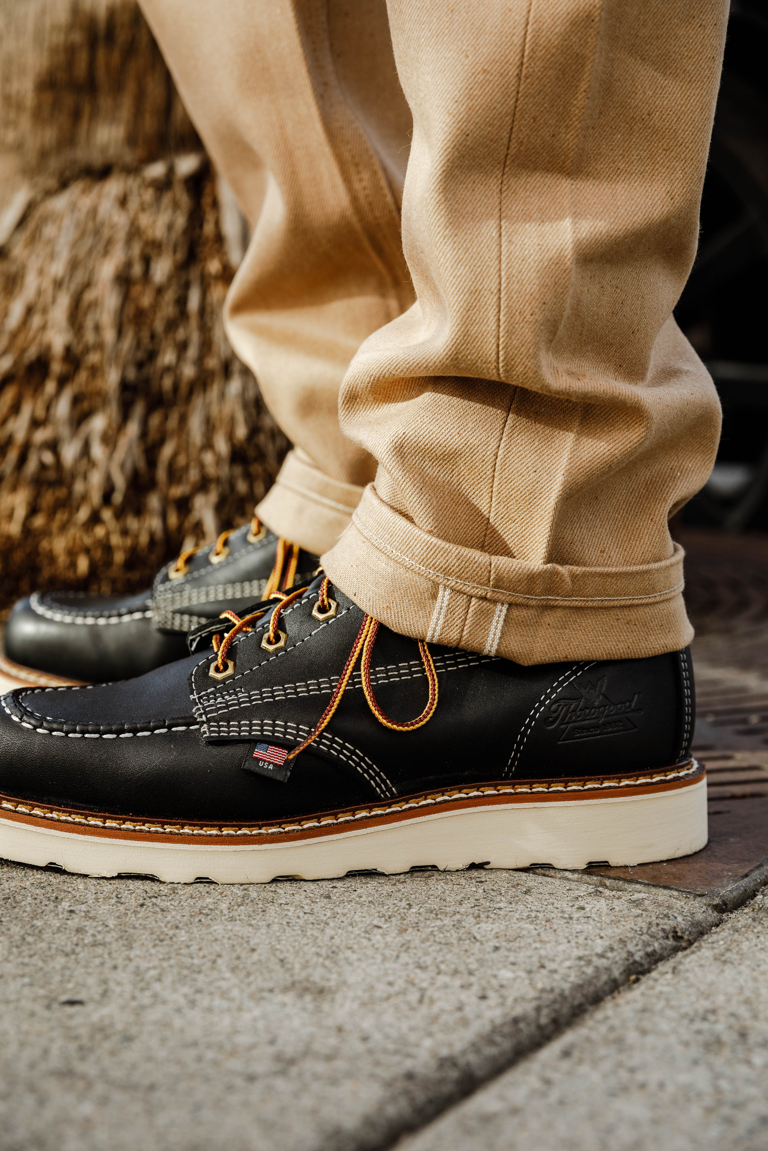 Naked & Famous - Weird Guy - 13oz Brown Fox Selvedge - Image 3