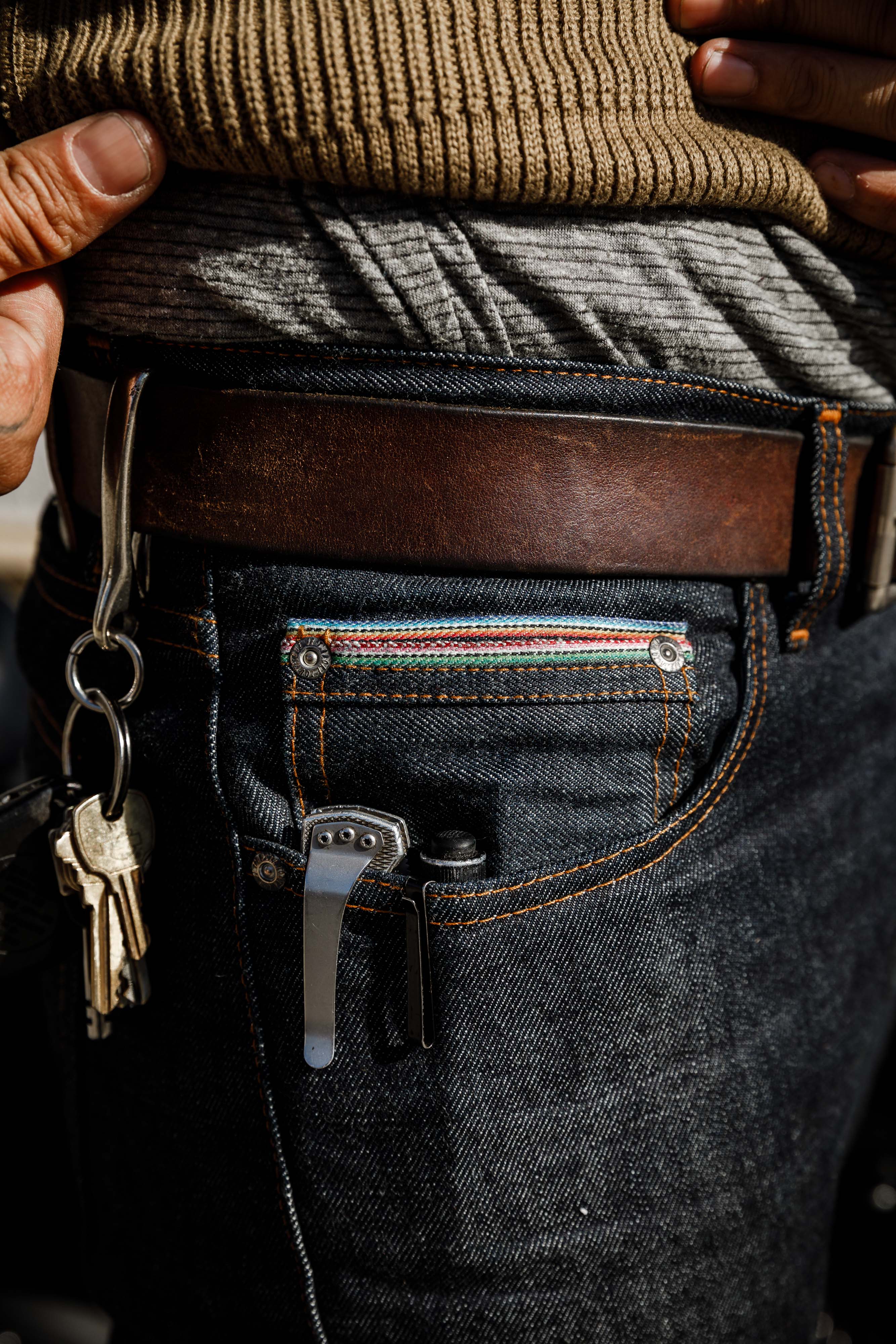 Naked & Famous - Weird Guy - Dia De Los Muertos Selvedge - Image 3