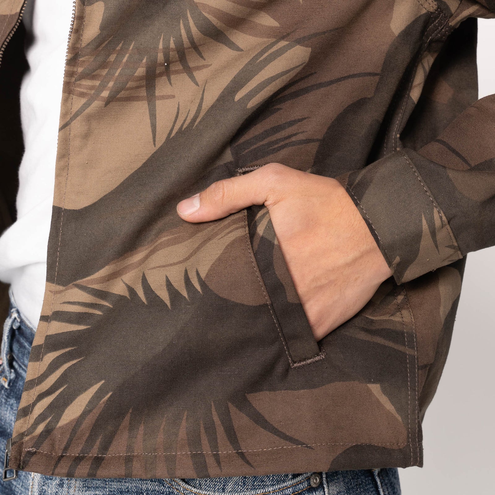 Naked & Famous - Zip Jacket - Fern Camo - Image 4
