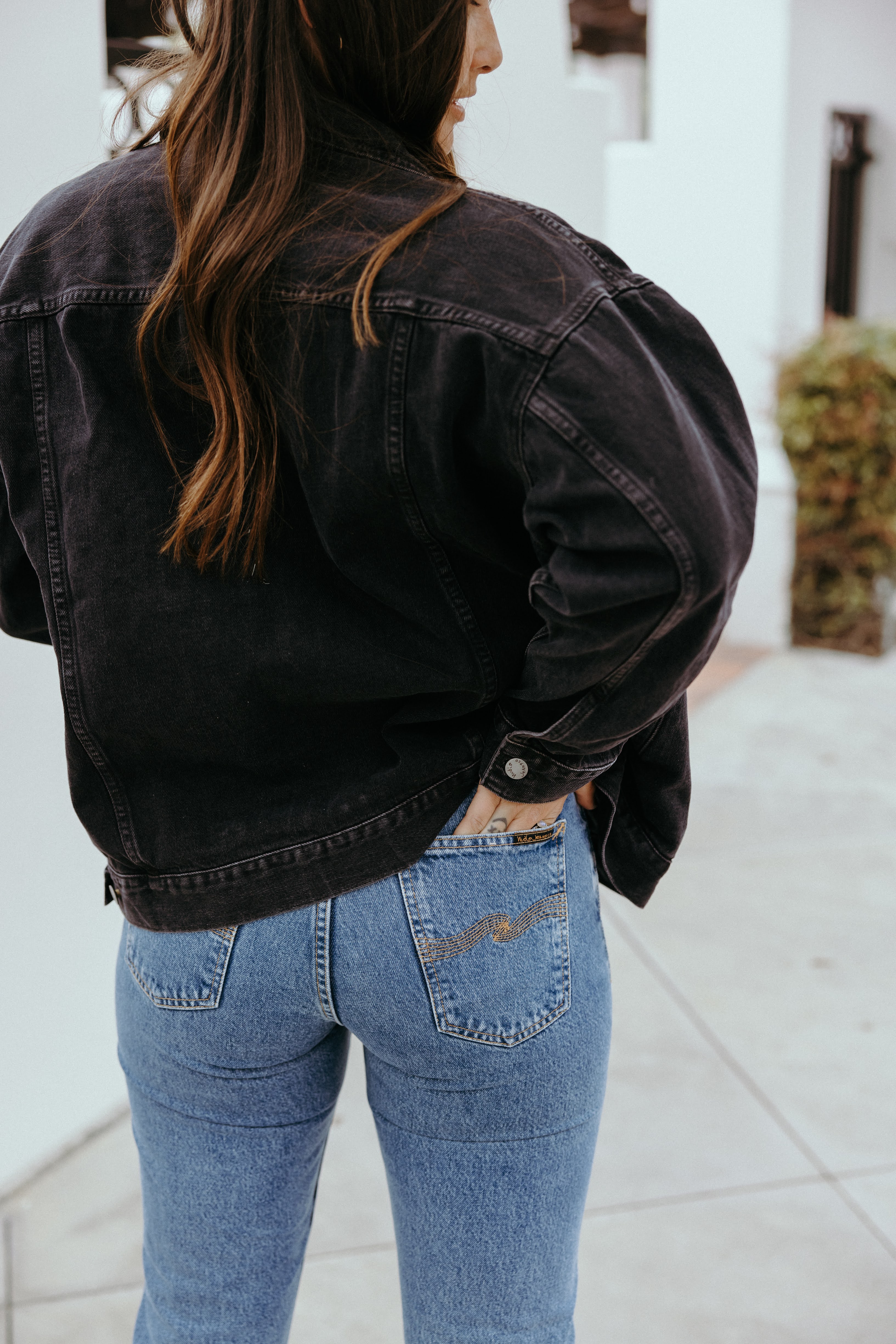 Nudie Jeans Women - Elin Black - Image 4
