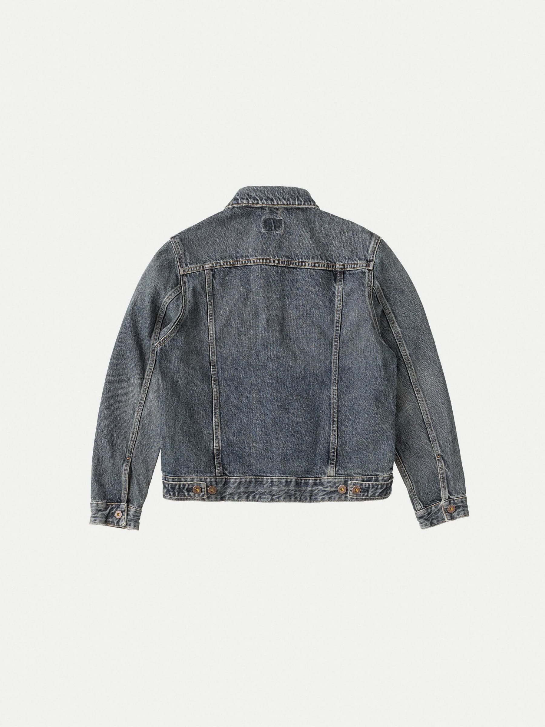 Nudie Jeans Women - Elina Denim Jacket Dark Vintage Denim - Image 4